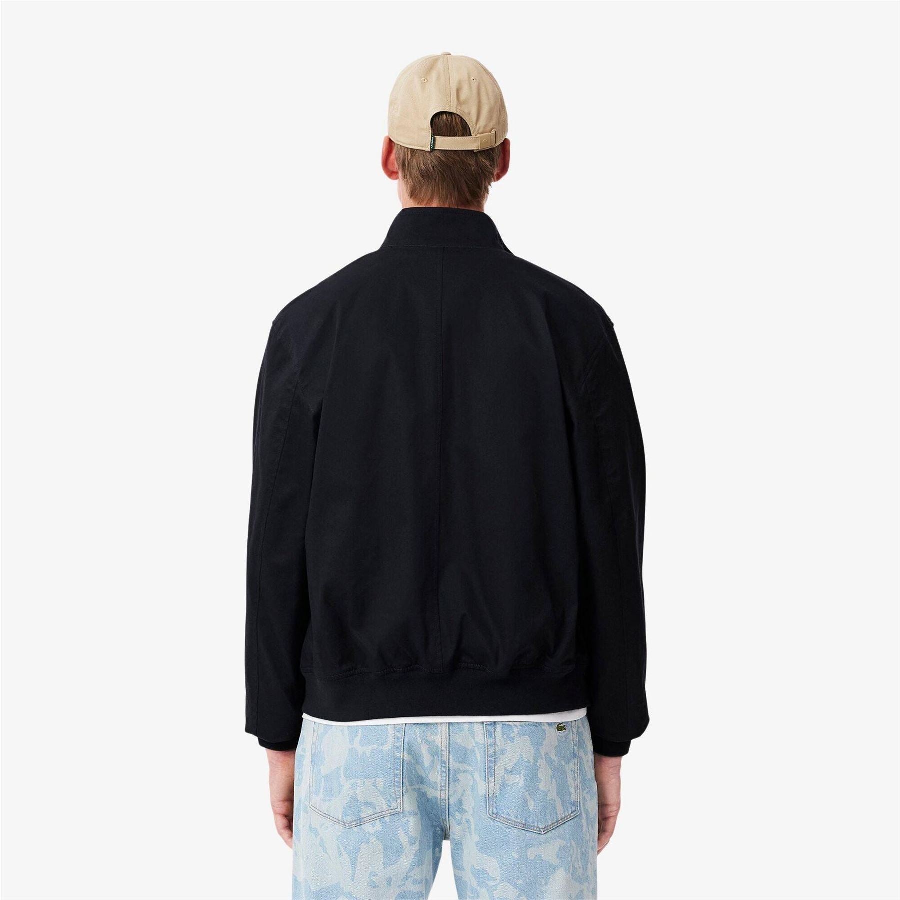 Lacoste Twill Cotton Long Sleeve Harrington Jacket