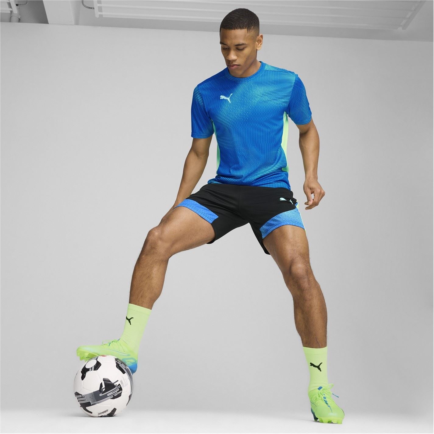 Puma Final Jersey Regular Fit Crew Neck T-Shirt