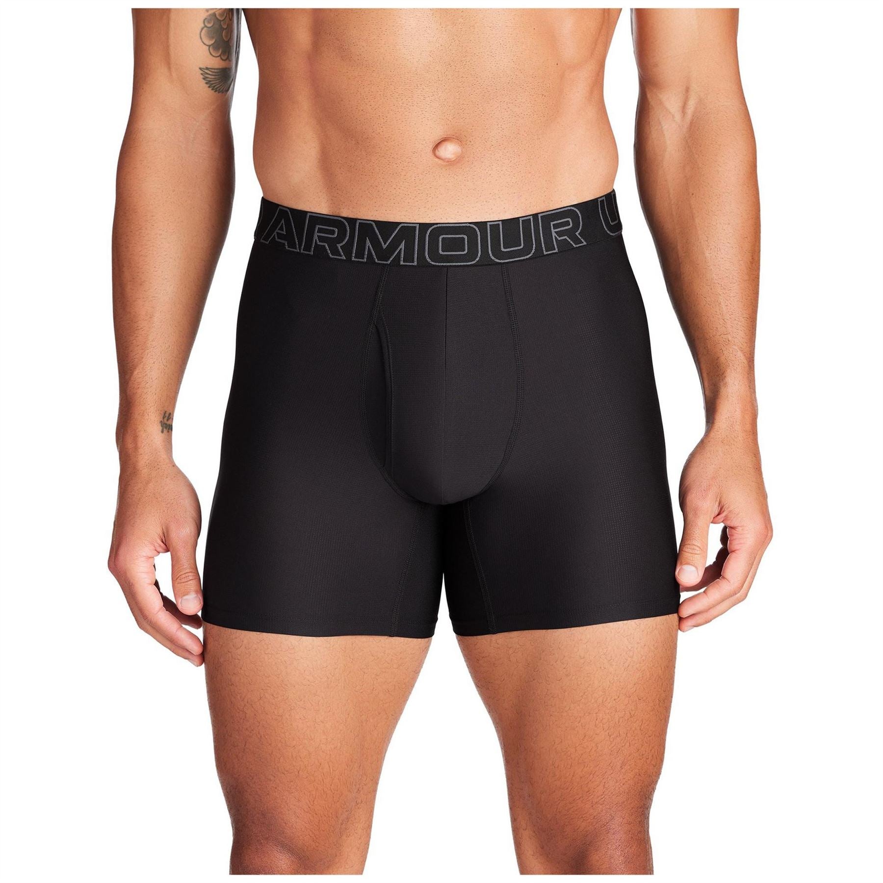 Under Armour Performance Mesh 6 Inch 3 Pack Boxer Brief