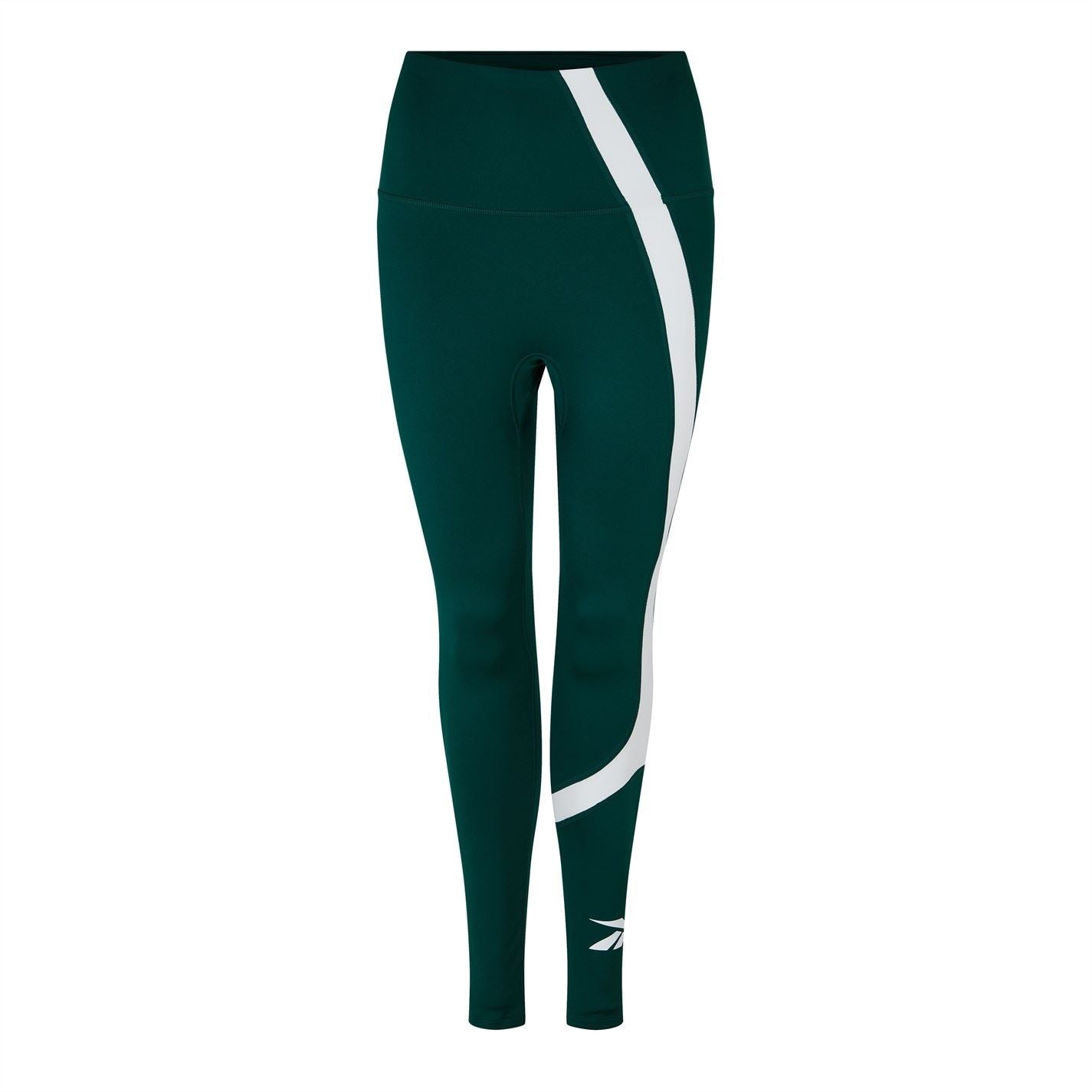 Reebok Womens Workout Ready Vector Leggings Gym Legging