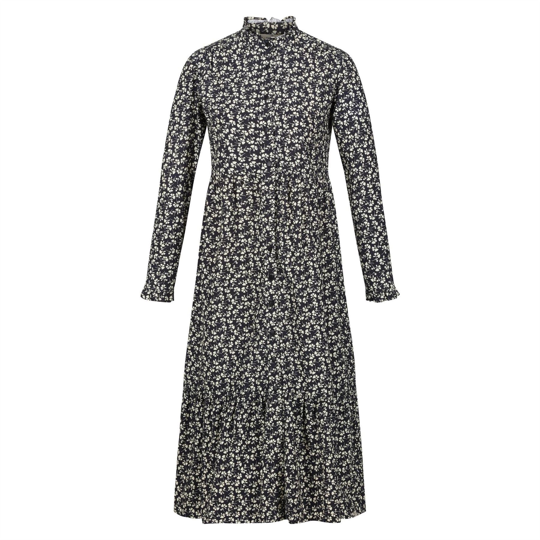 Regatta Orla Mock Neck Long Sleeve Midi Dress
