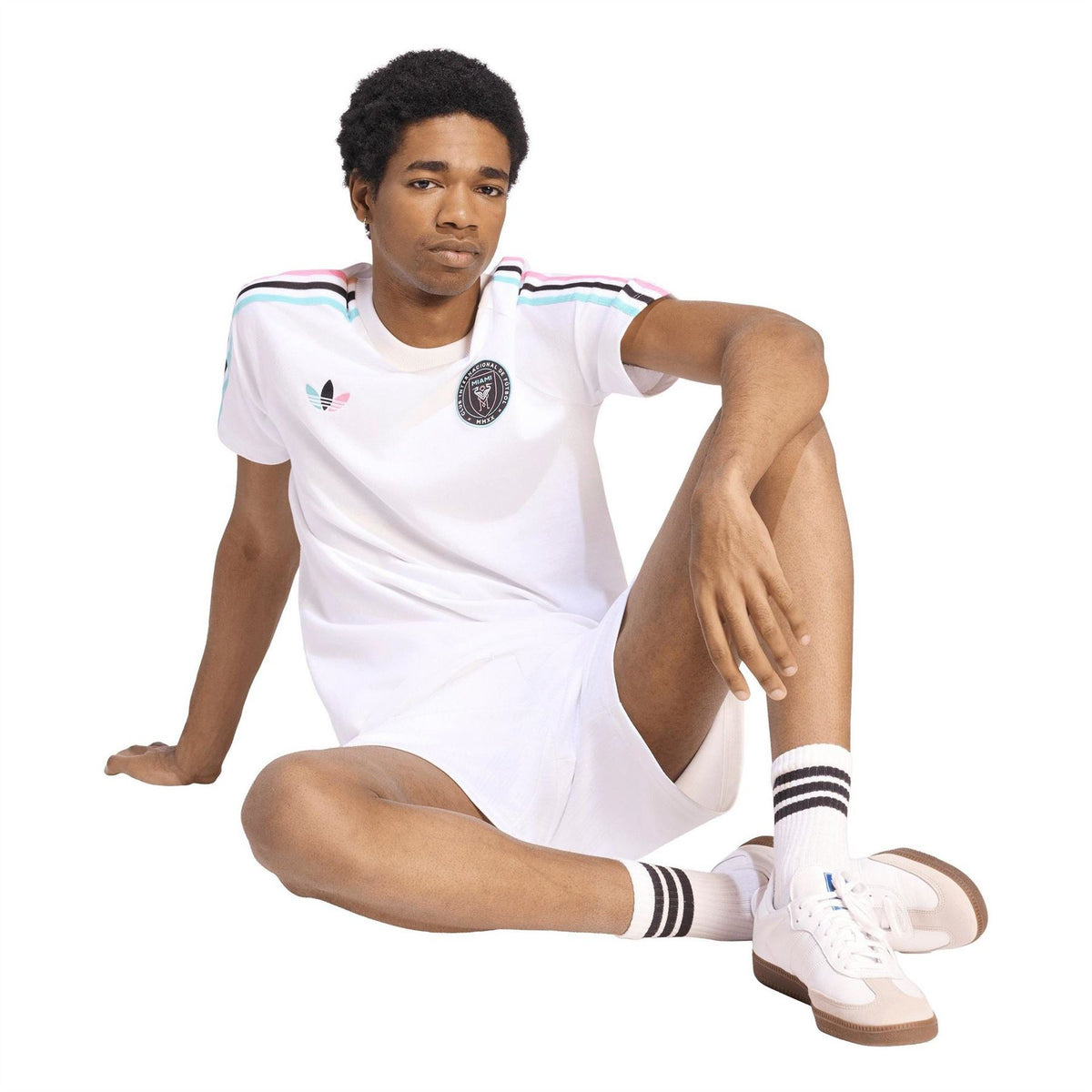 adidas Inter Miami Cf Og Cotton Short Sleeve T-Shirt