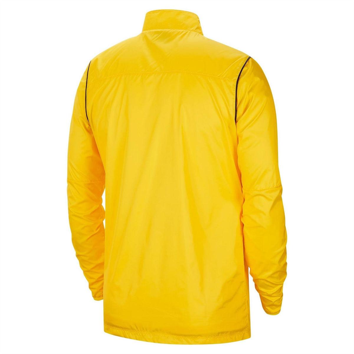 Nike Solid Patterned Rain Jacket with Side Stripes
