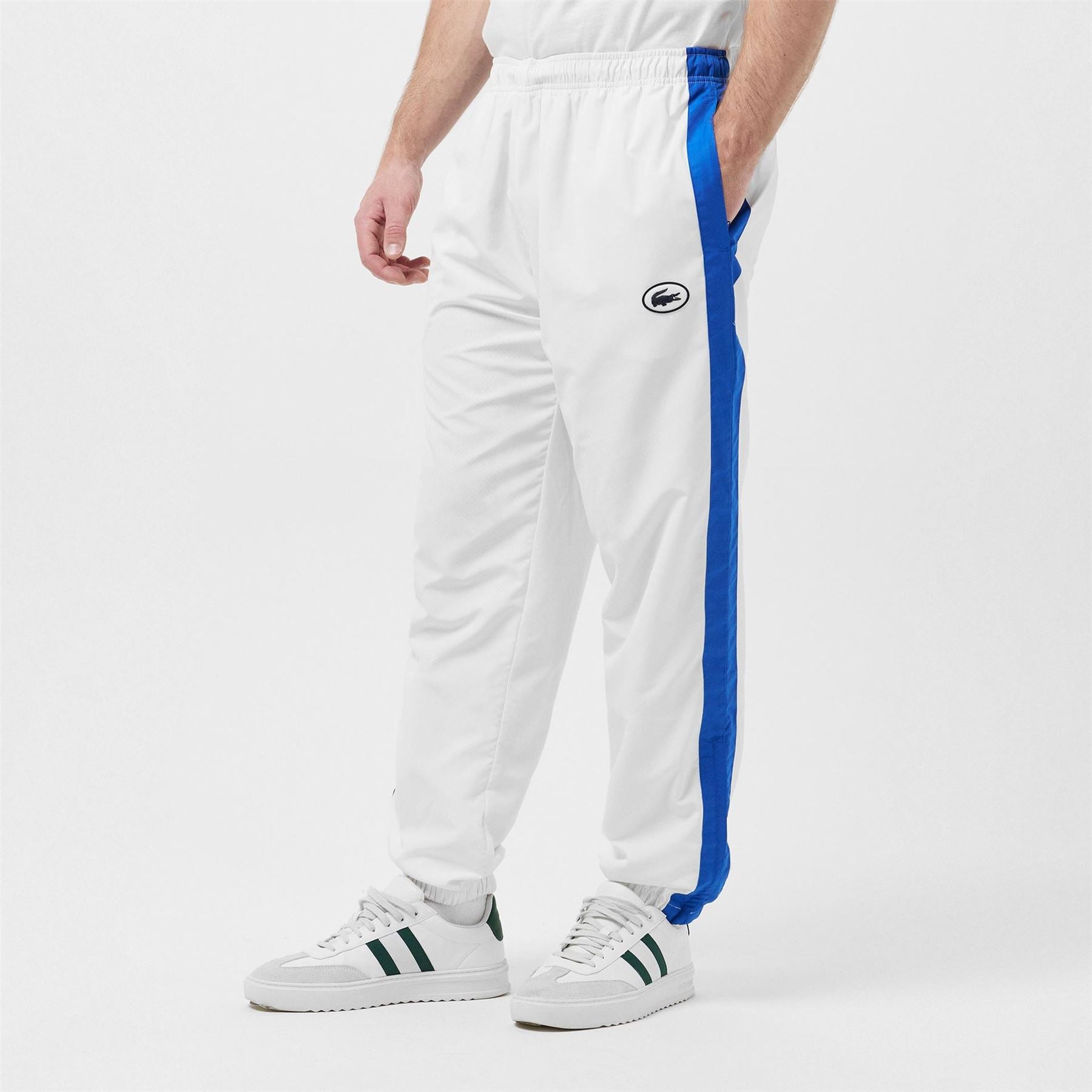 Lacoste Xh7270 Solid Patterned Straight Track Pants