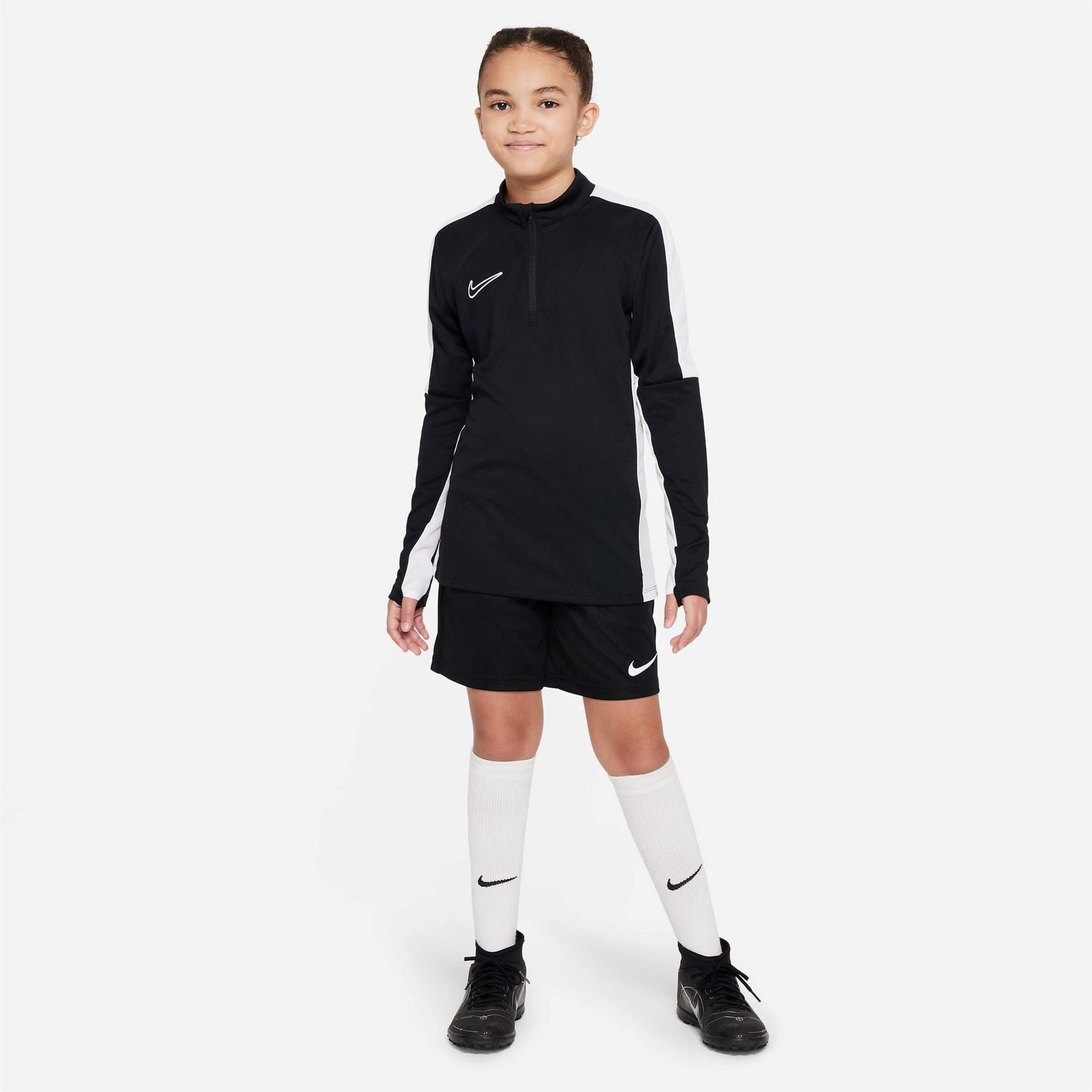 Nike Dri Fit Academy Big Kids Football Drill Top (stock)