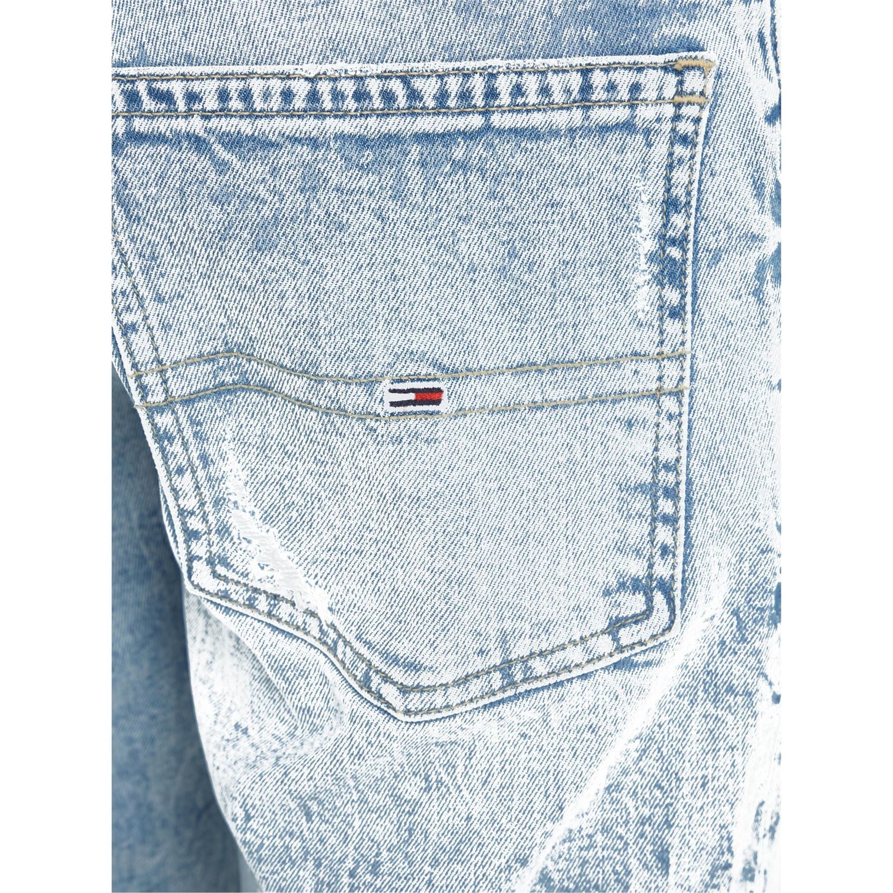 Tommy Jeans Denim Bermuda Shorts Light Wash