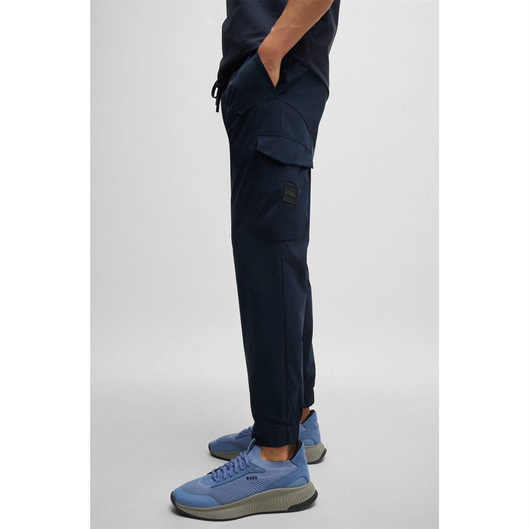 Boss Urbanex Solid Patterned Cargo Pants