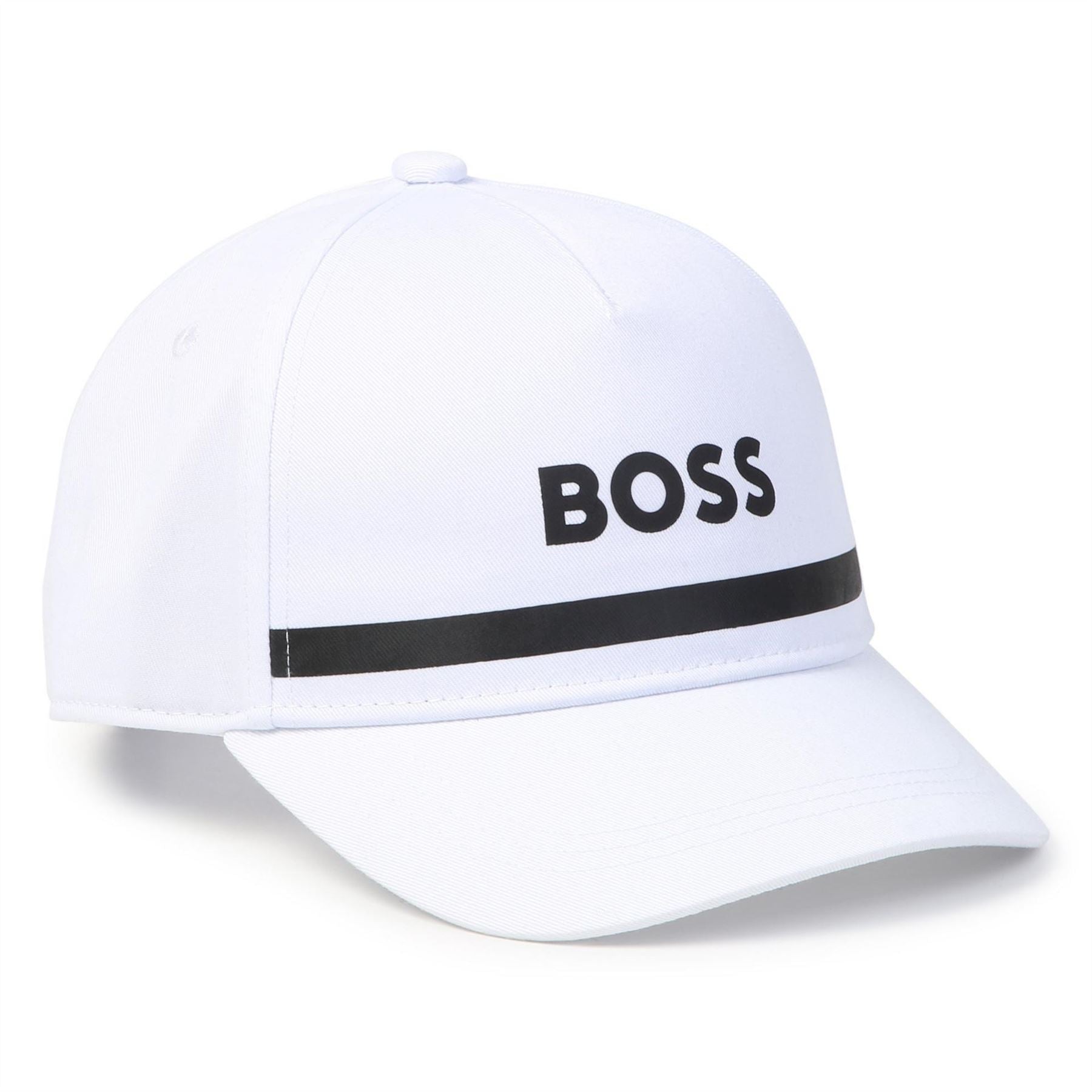 Boss Logo Print Cap, Customisable Fit