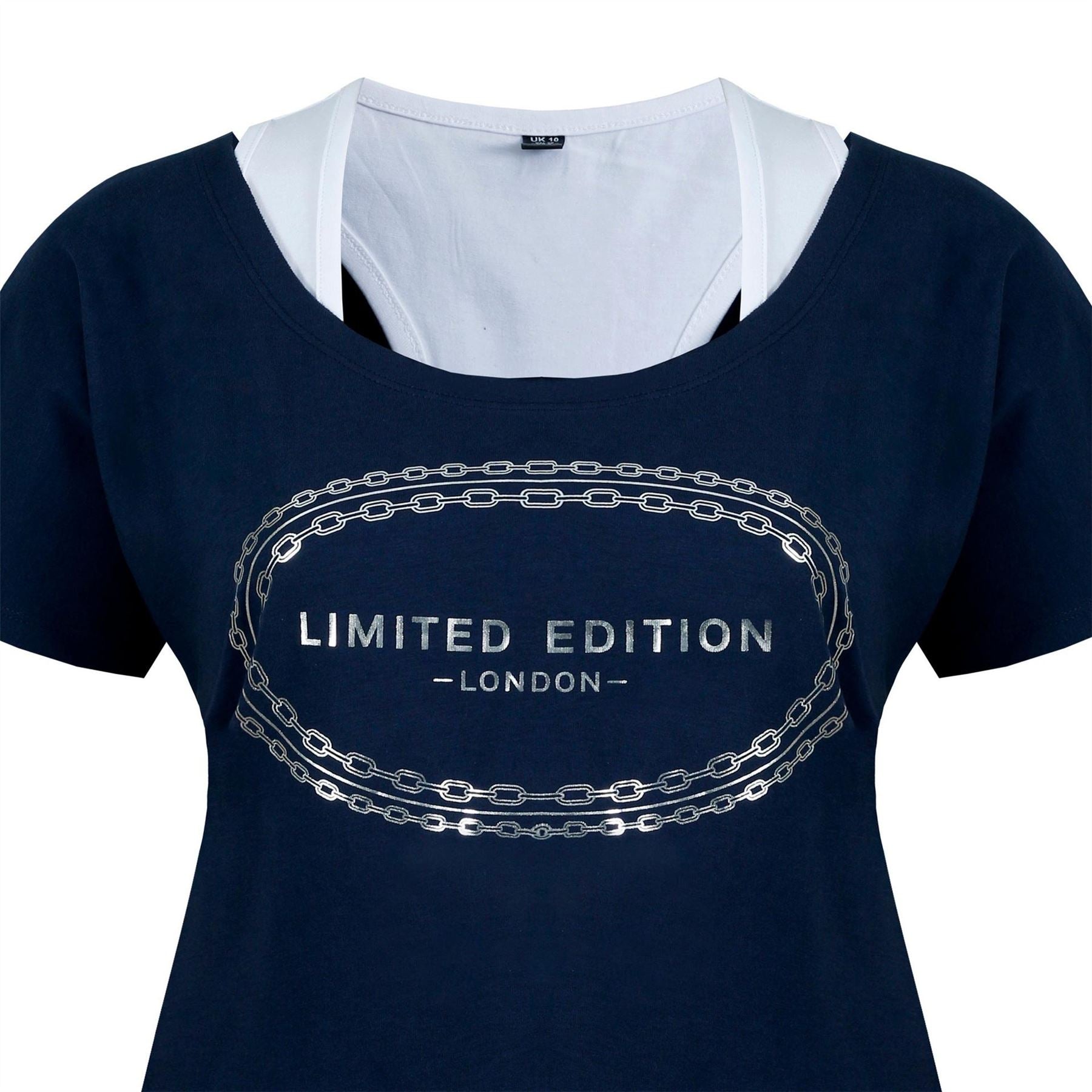 Golddigga Double Layer T-Shirt Ladies