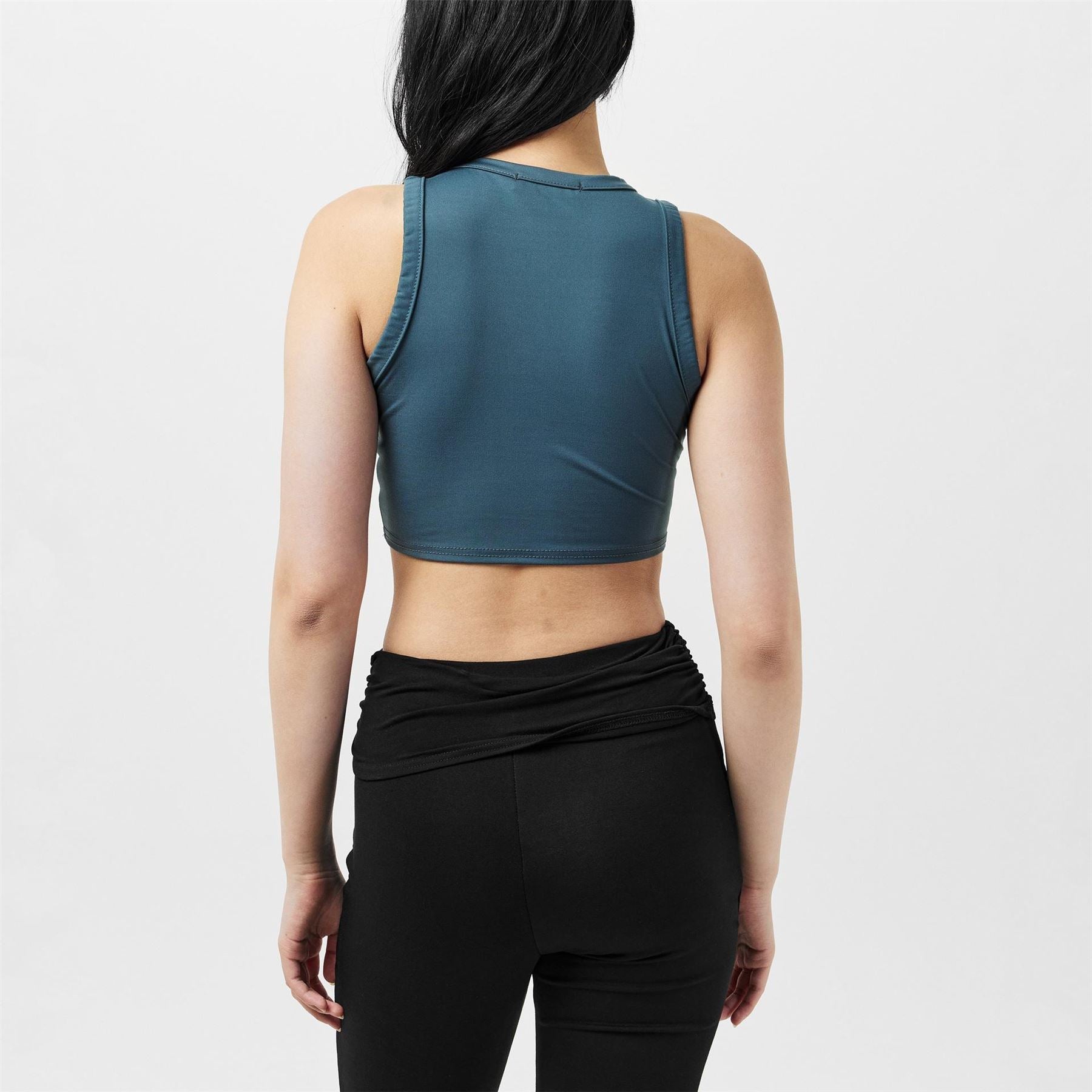Missy Empire Womens Premium Sculpt Racer Crop Top
