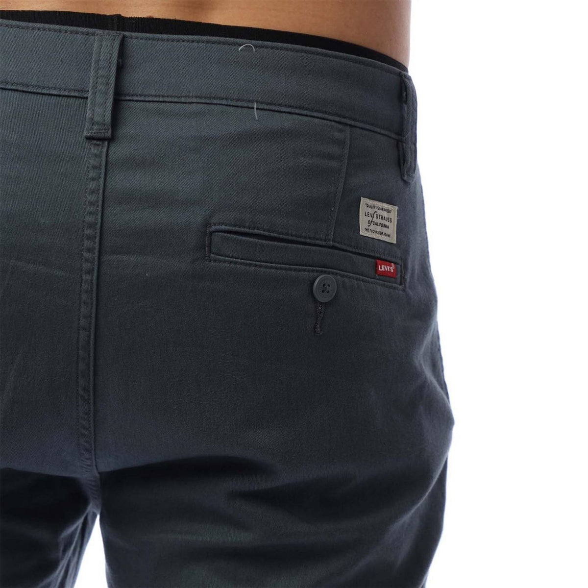 Levis Solid Patterned Slim Chinos