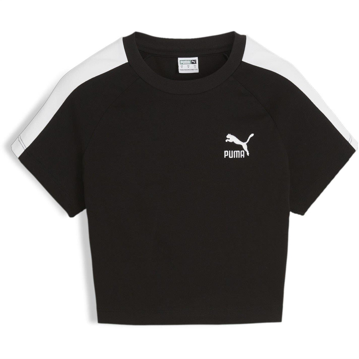 Puma Cropped Crew Neck Regular Fit T-Shirt