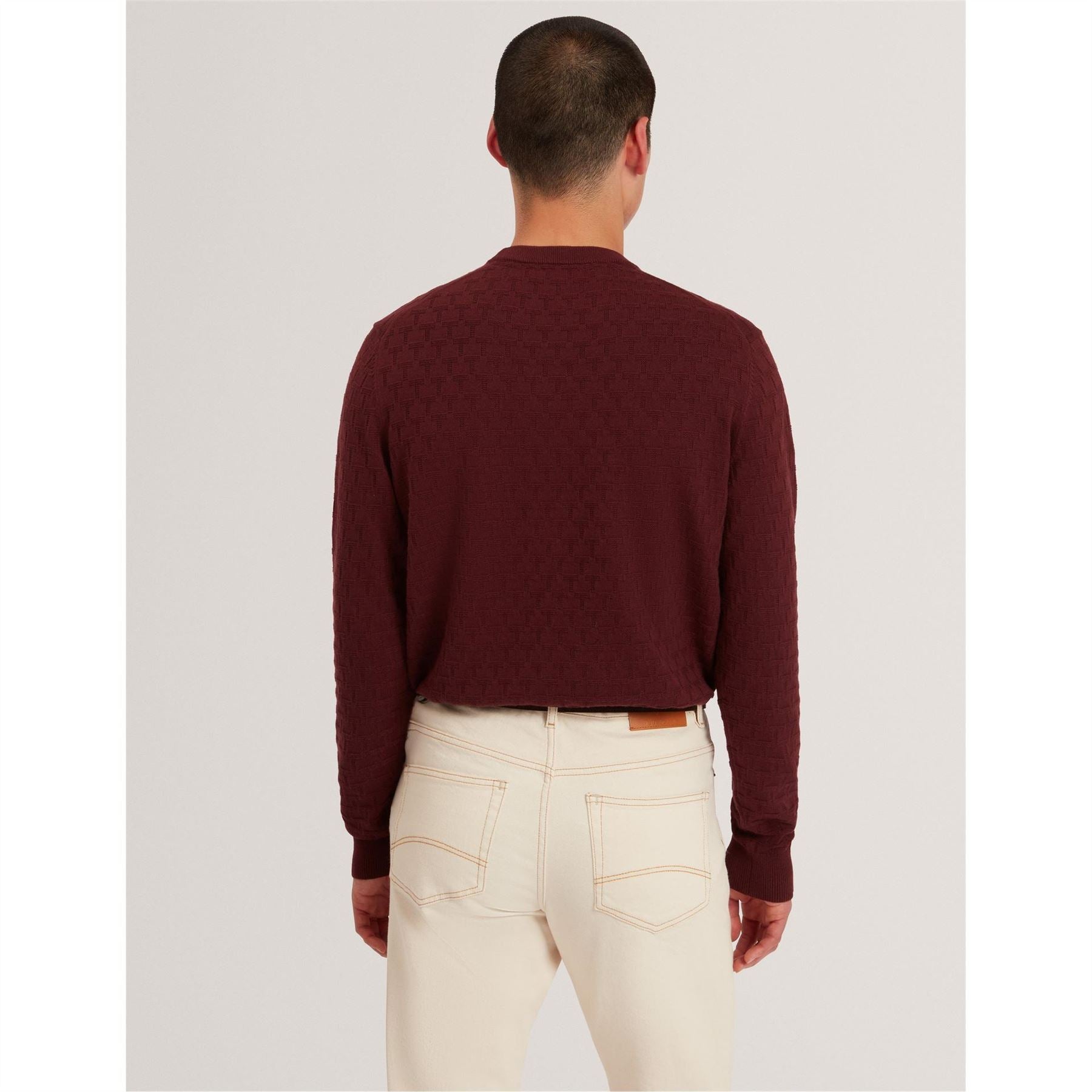 Ted Baker Stitch Crew Neck Knitted Top