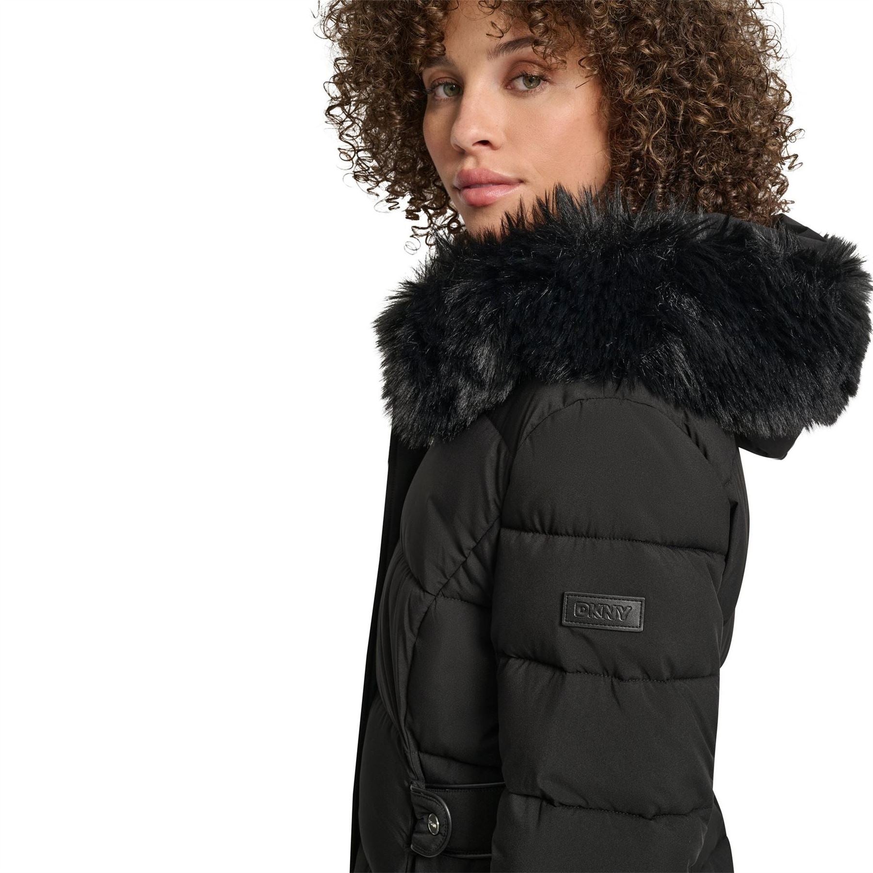 DKNY Longline Puffer Jacket