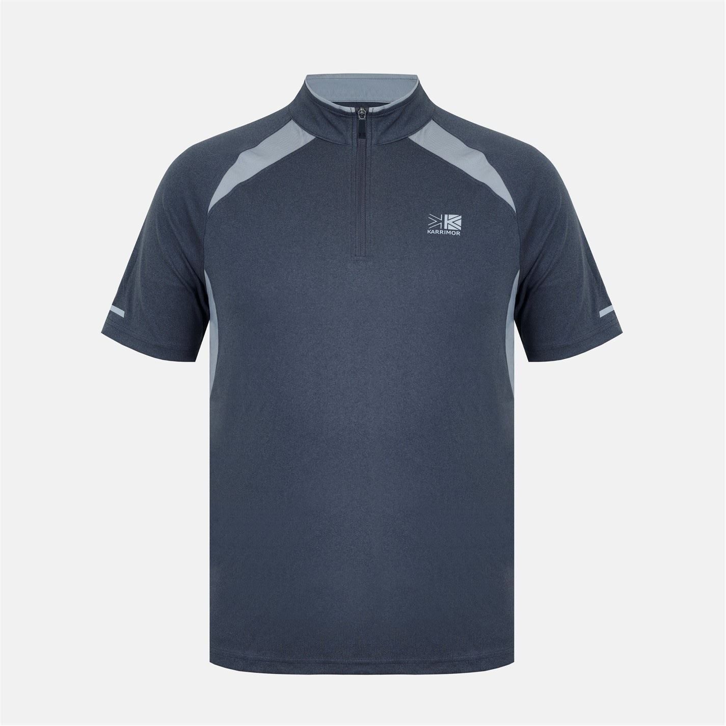 Karrimor Zipped Short Sleeve Performance Running Top