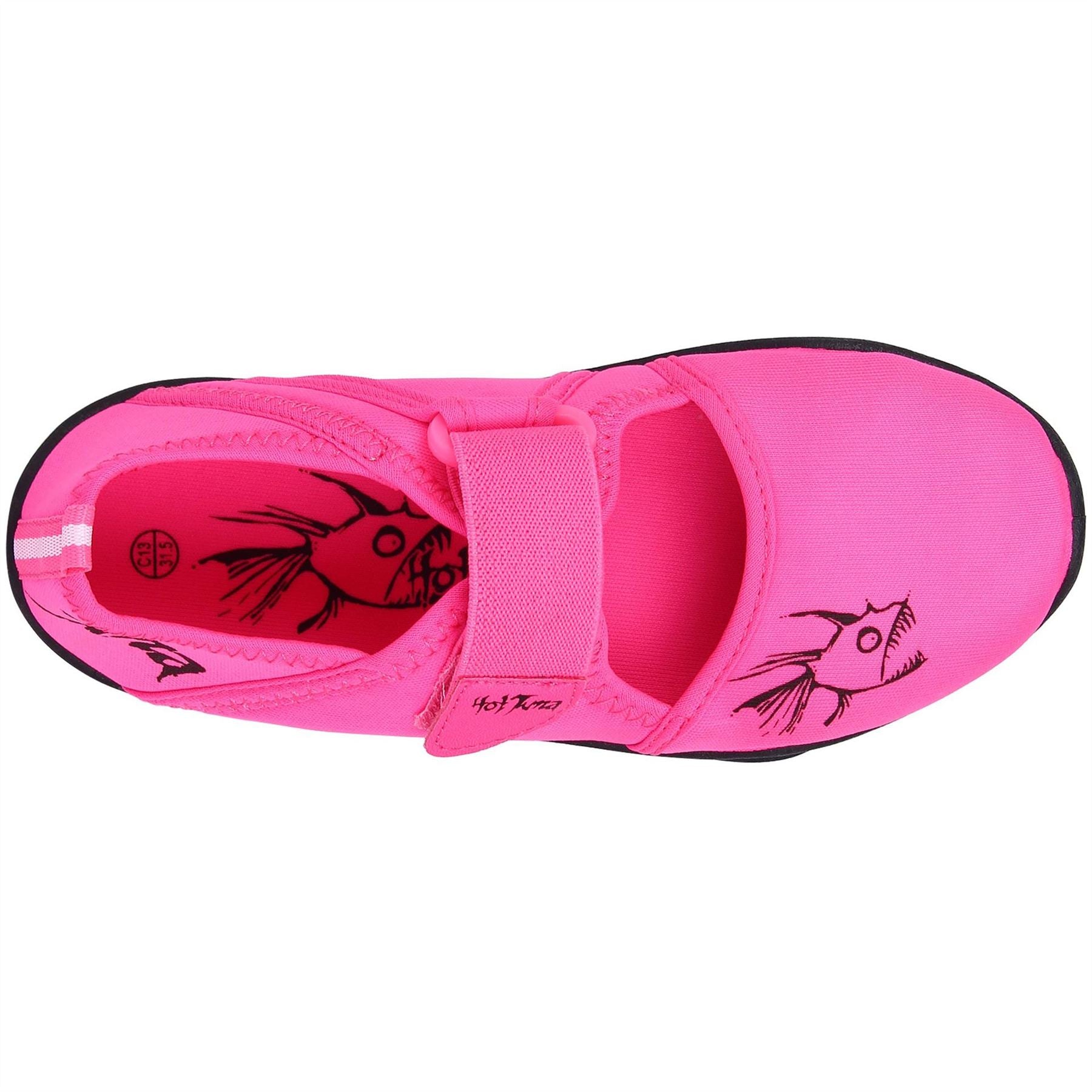 Hot Tuna Strap Childrens Aqua Water Shoes