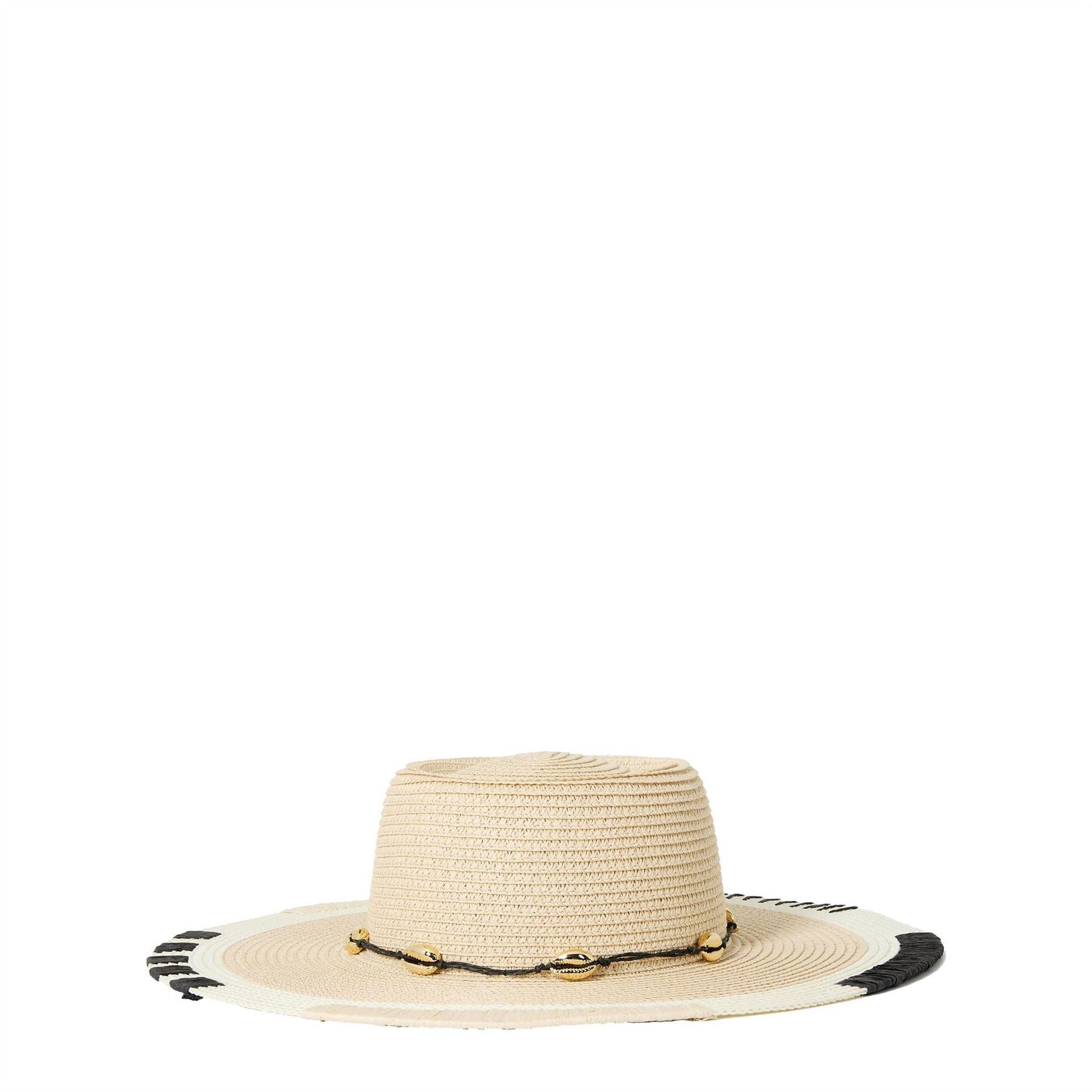 Biba Trim Wide Brim Floppy Hat