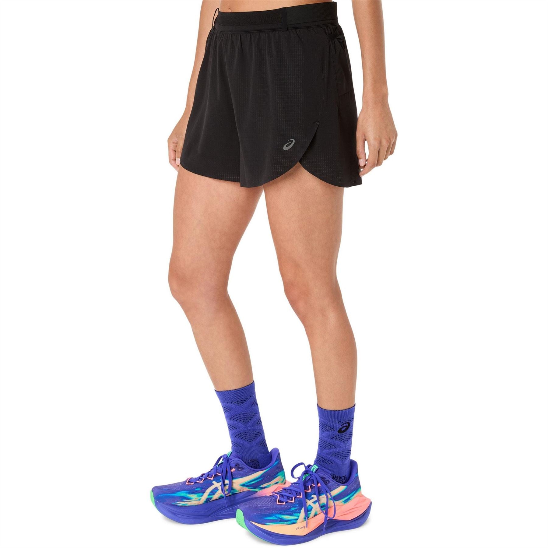 Asics Womens Split Shorts Running Shorts