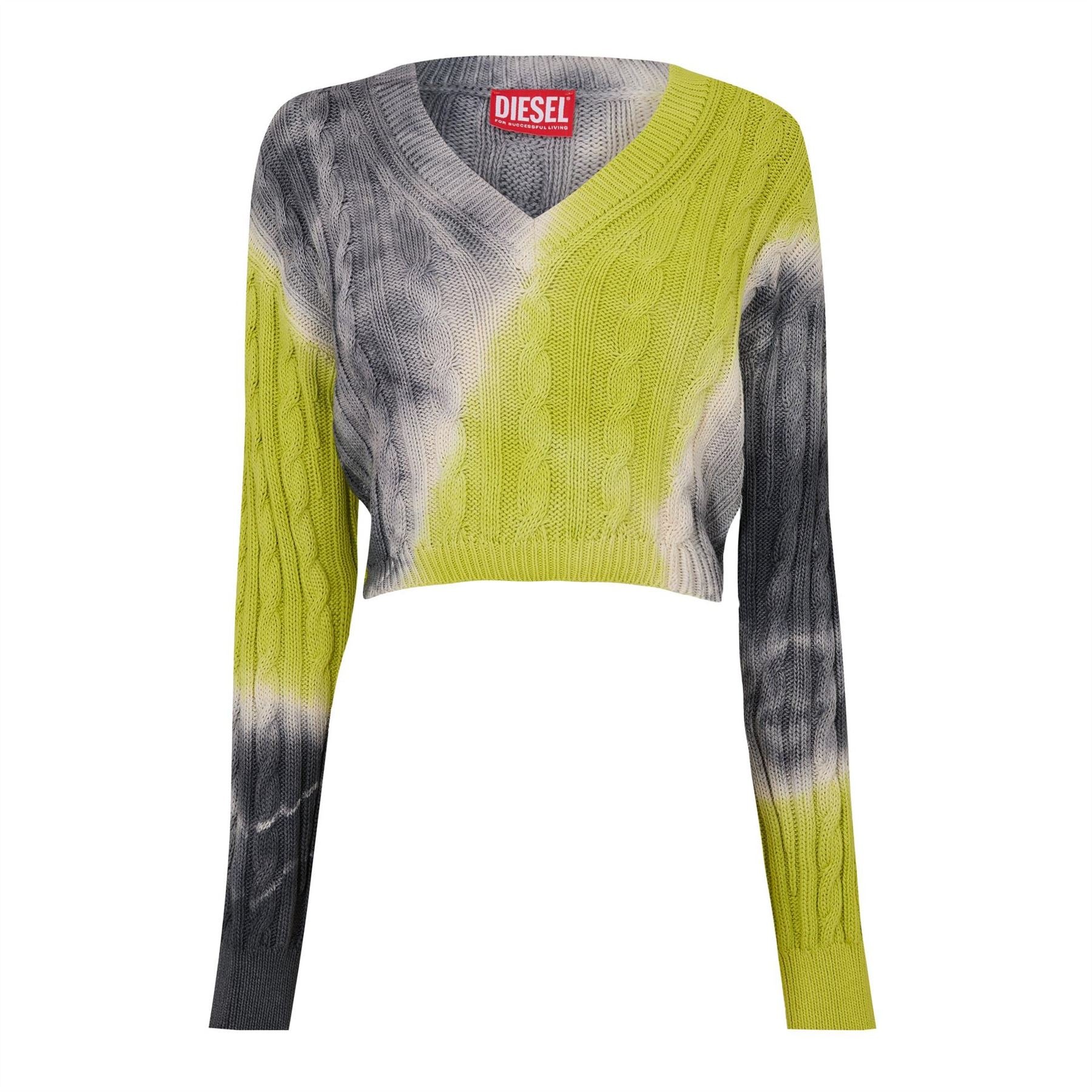 Diesel Janel V-Neck Long Sleeve Sweatshirt