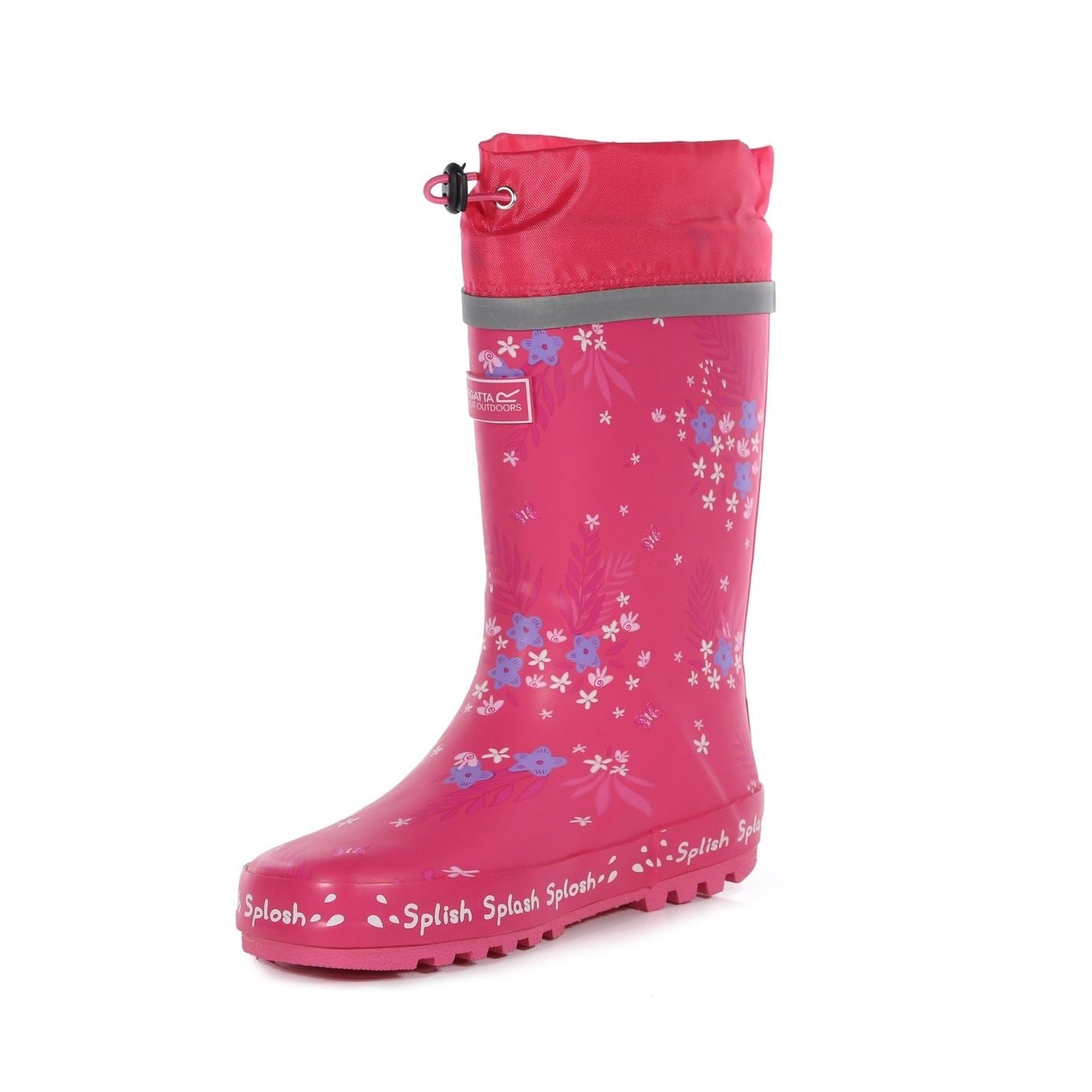 Regatta Splash Graphic Print Wellington Boots