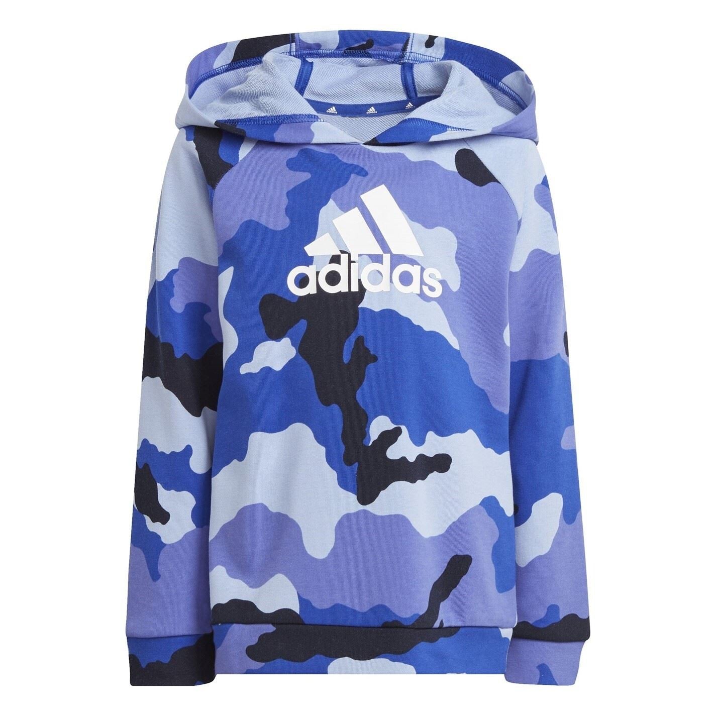 adidas Essentials Allover Print Hoodie Set Kids