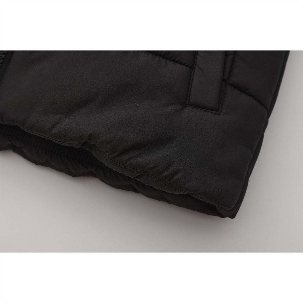 Character  Hooded Long Sleeve Padded Puffer Jacket
