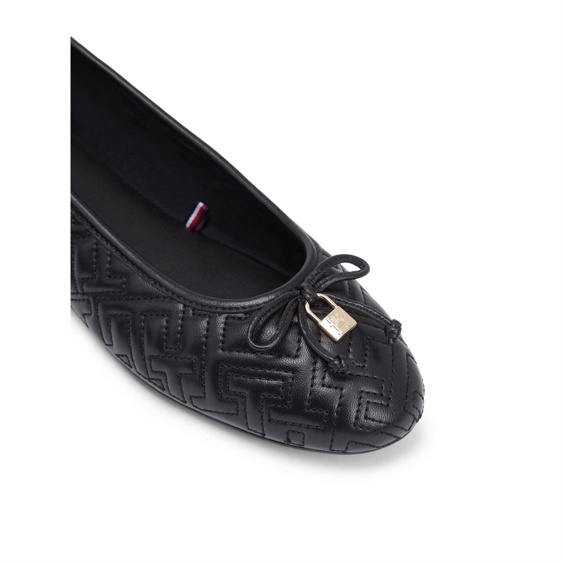 Tommy Hilfiger Quilt Ballerina Ballet Pumps