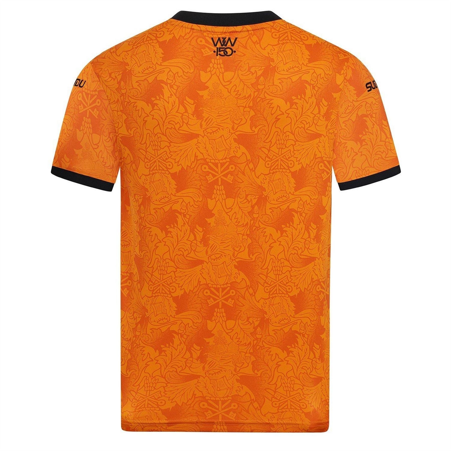 Sudu Wolverhampton Wanderers Home 24 25 Short Sleeve Football Shirt