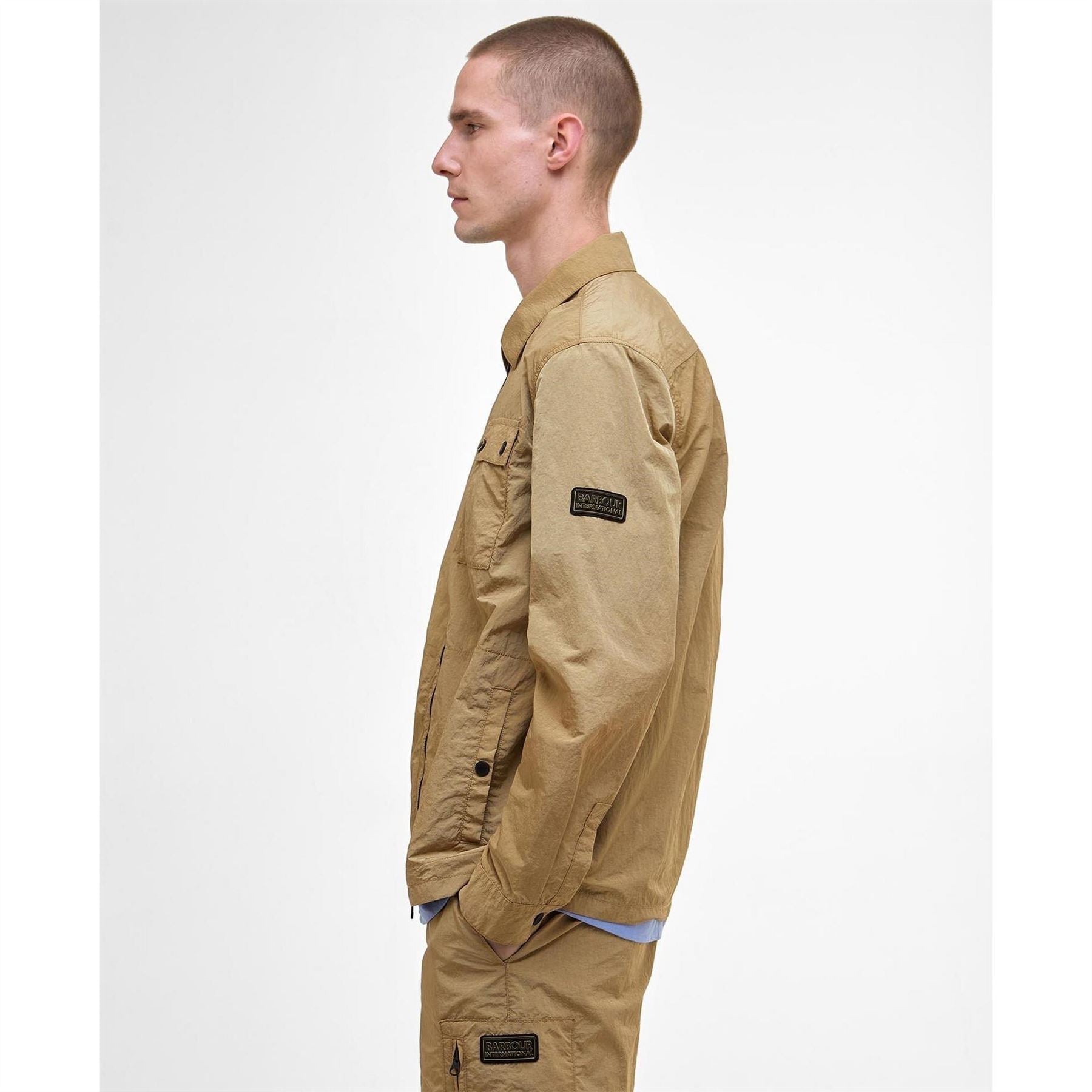 Barbour International Inline Zip Through Overshirt