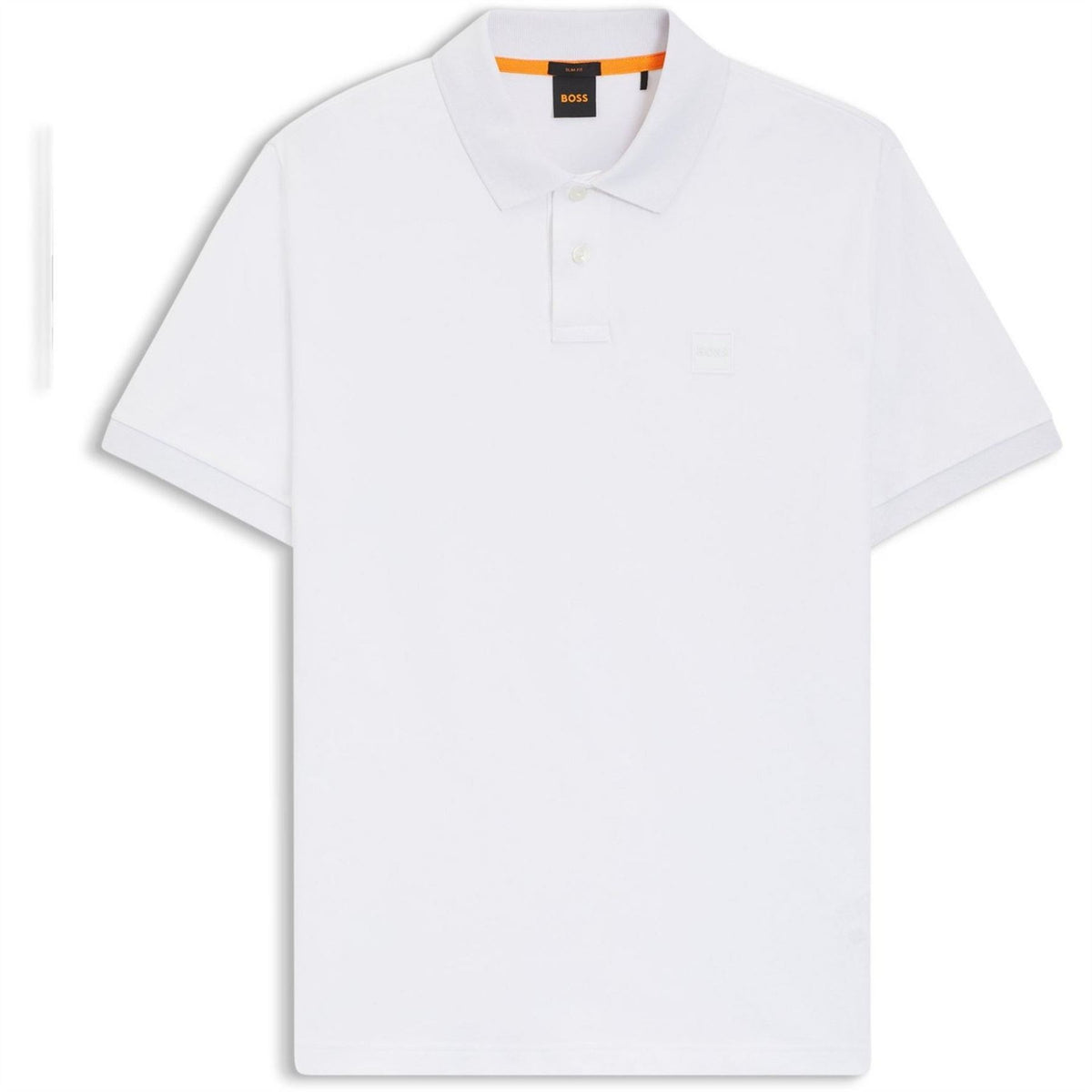 Boss Collared Neck Button Placket Polo Shirt