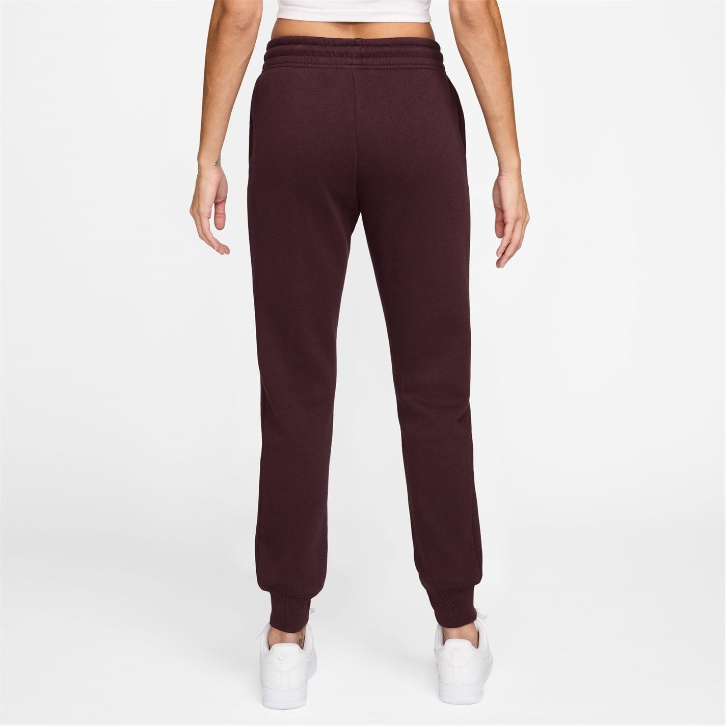 Nike Womens Sportswear Phoenix Fleece Mid Rise Sweatpants