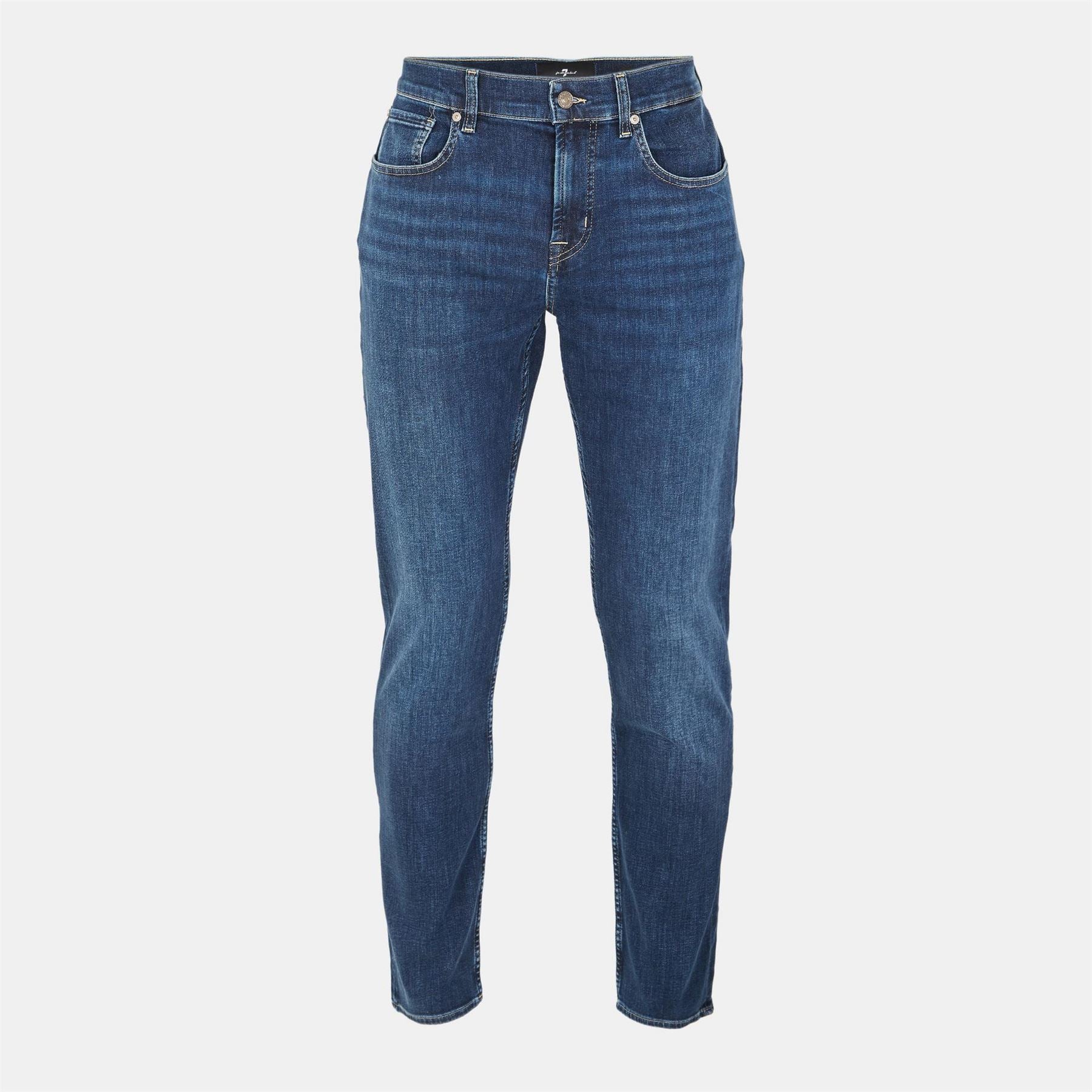 7 For All Mankind Five Pocket Straight Leg Jeans
