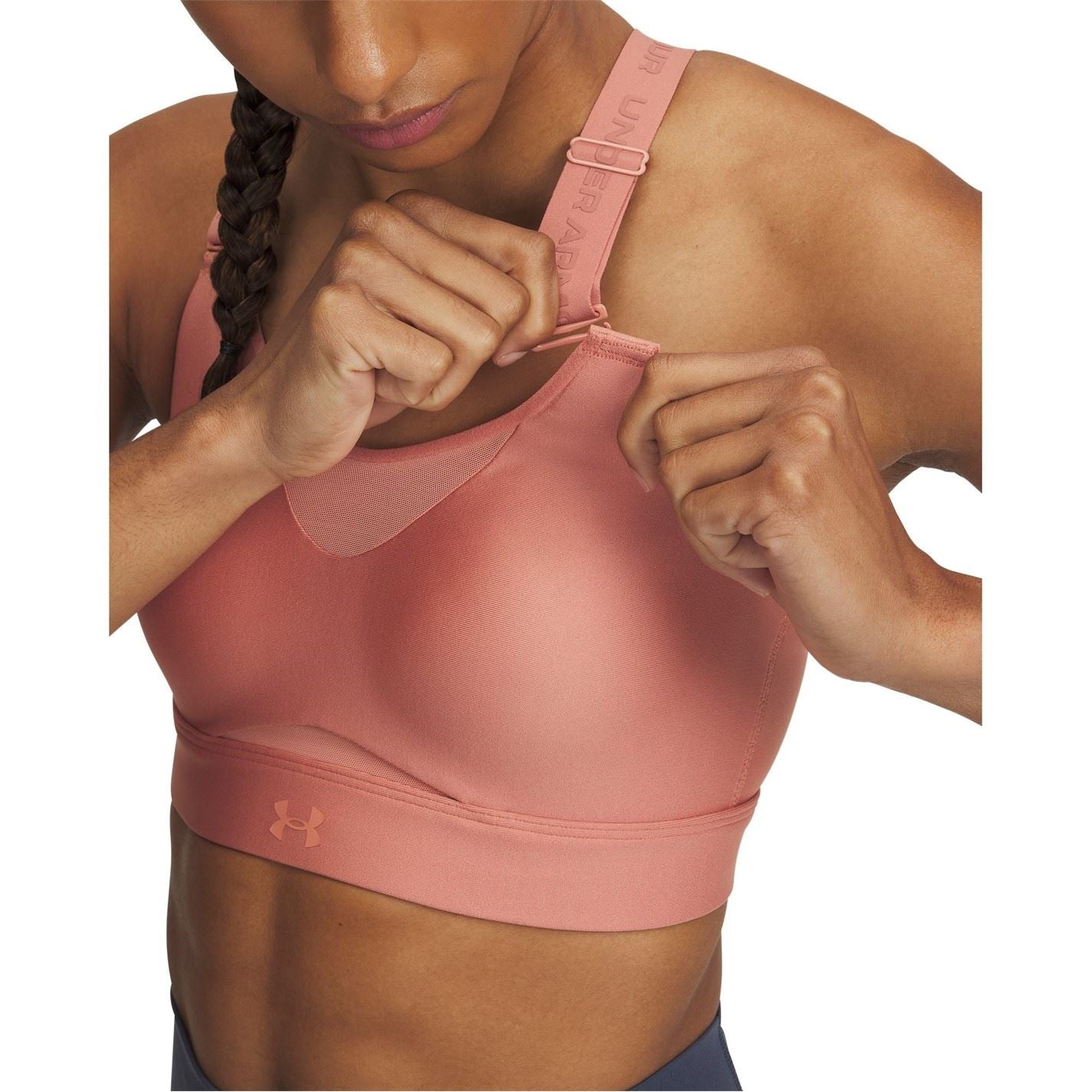 Under Armour Infinity High V-Neck Sports Bra