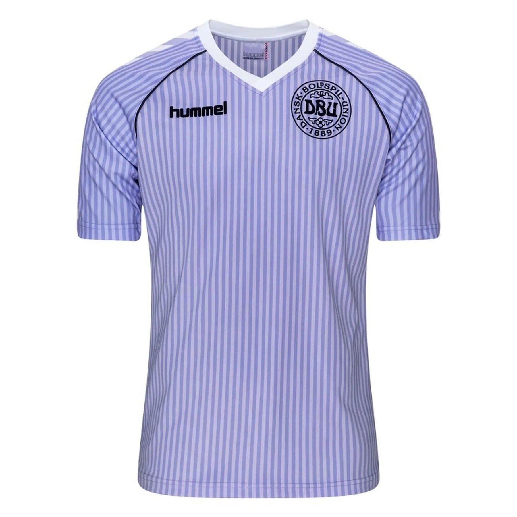 Hummel Denmark Goalkeeper Shirt 1986 Juniors