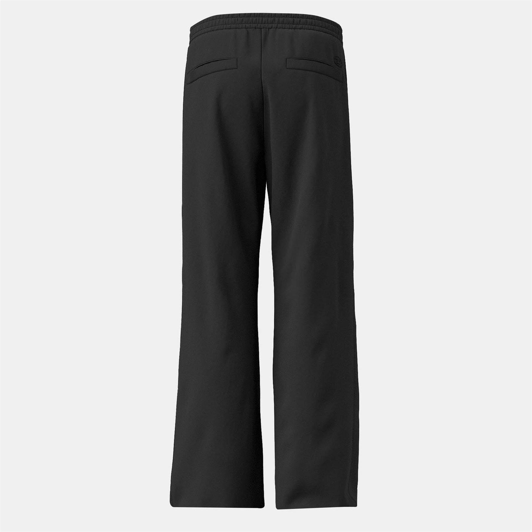 Diesel Sprt Solid Patterned Straight Pants