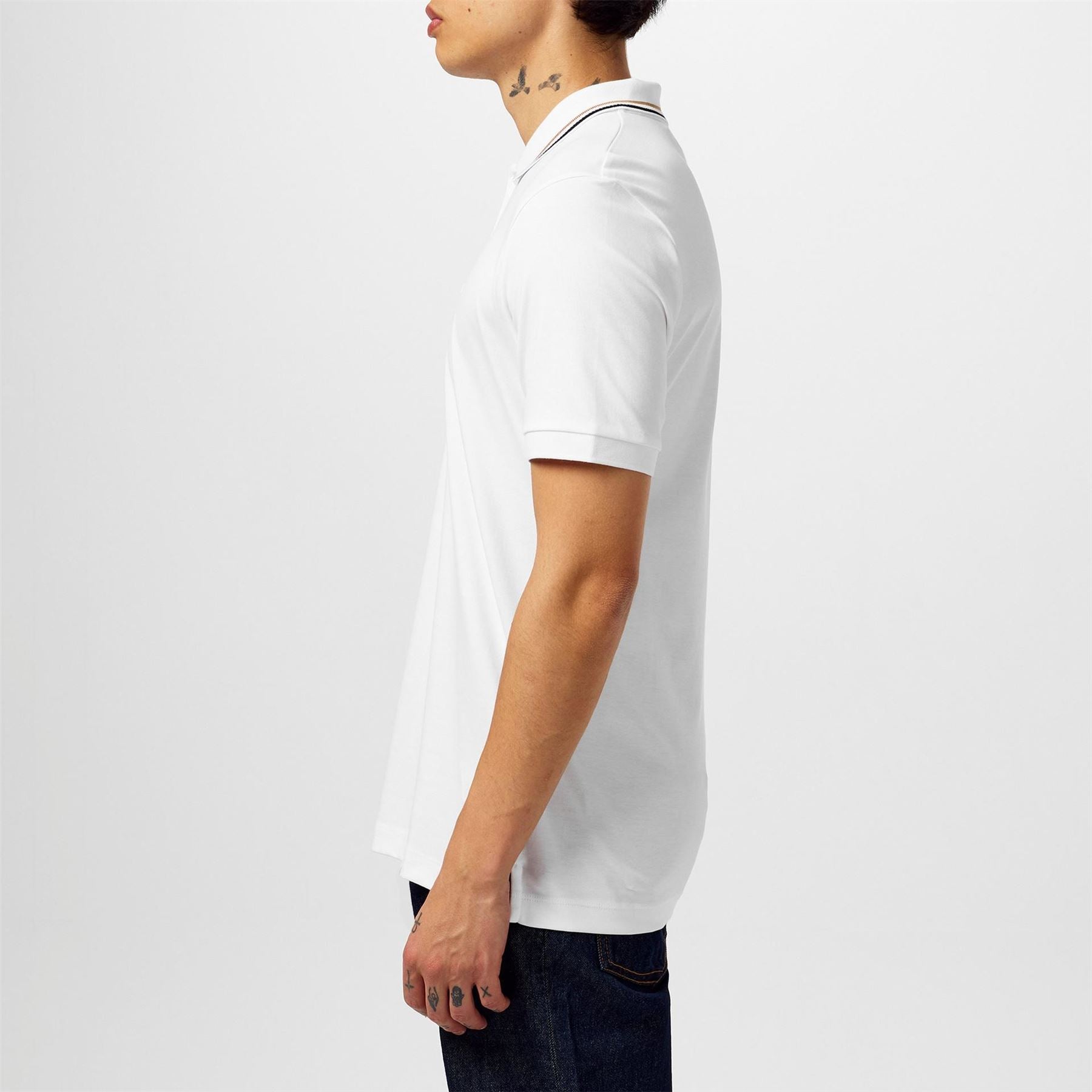 Boss BOSS BLACK Penrose Slim Fit Polo Shirt with Signature Tipped Collar