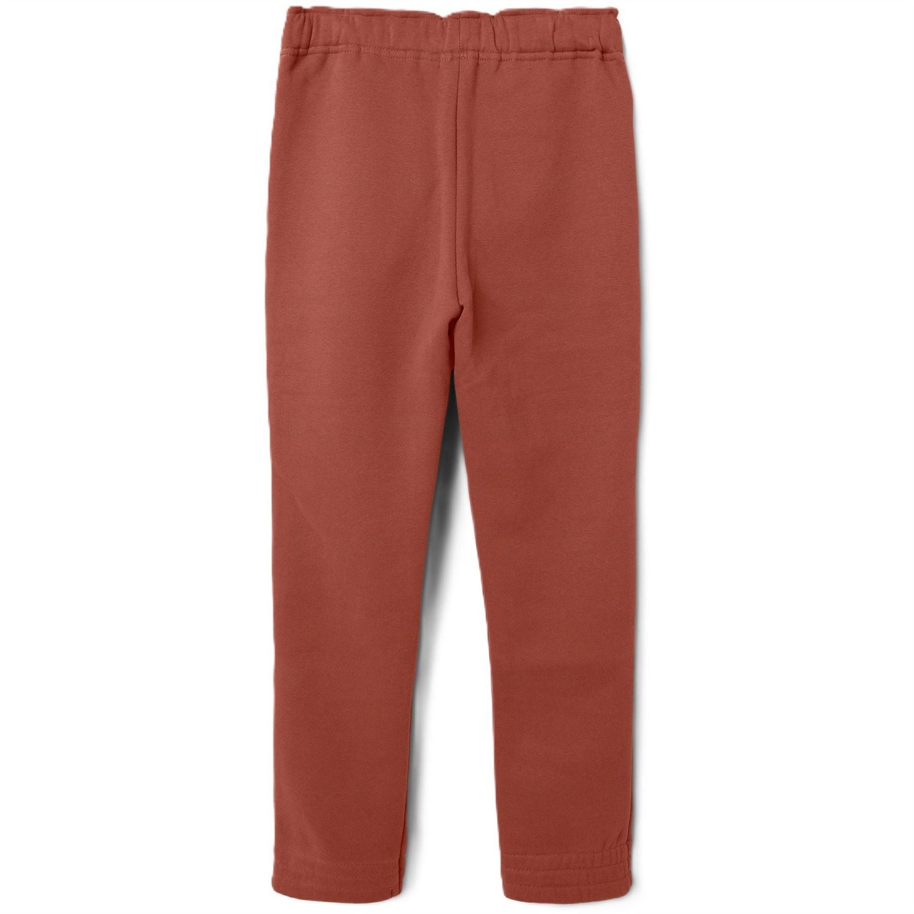 Name It Solid Patterned Straight Sweatpants