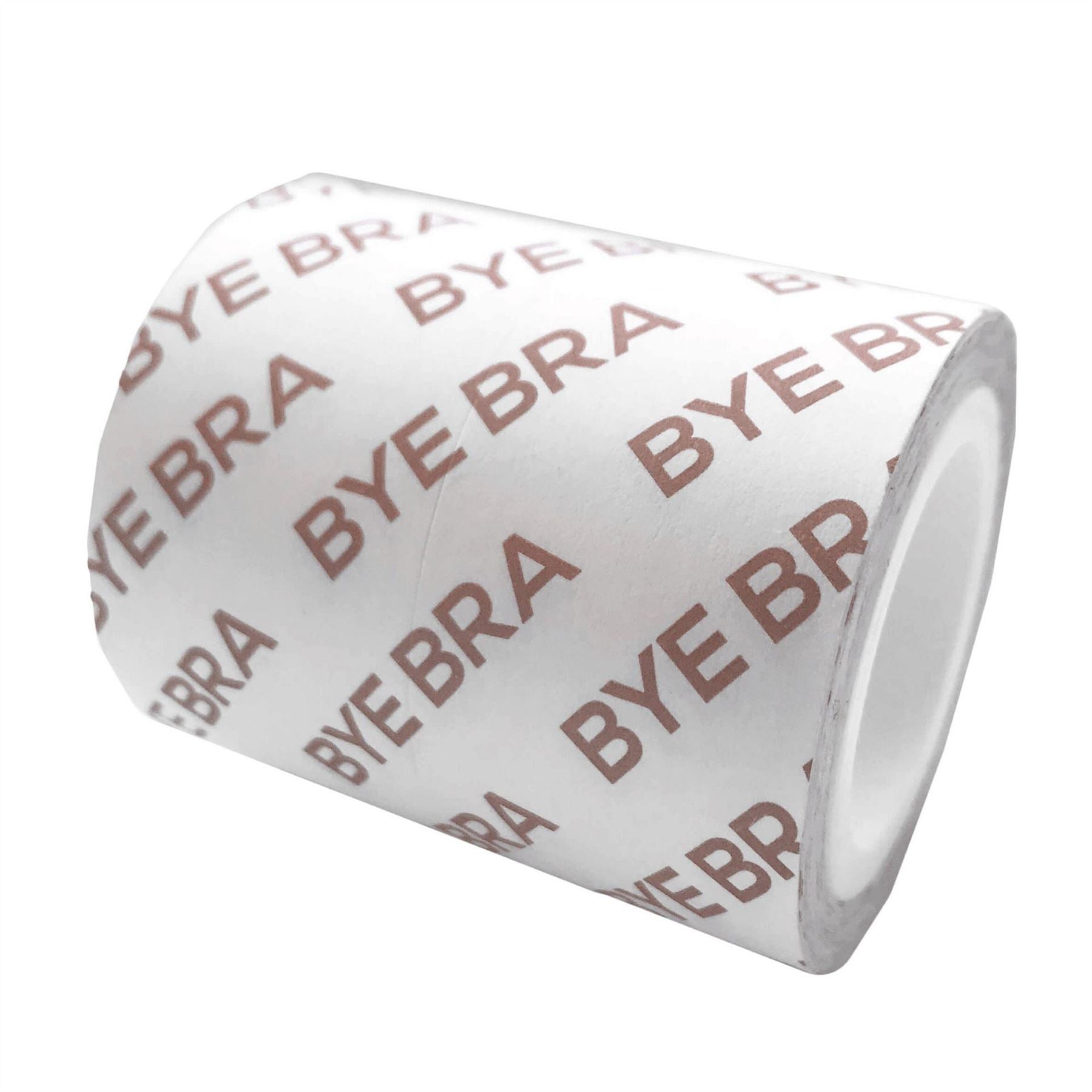 Bye Bra Bra Clear Tape With Satin Nipple Covers