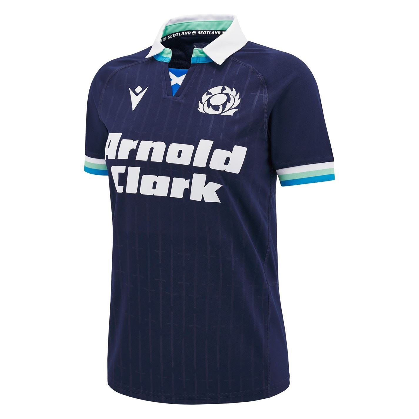 Macron Womens Scotland Rugby Home Shirt 2024