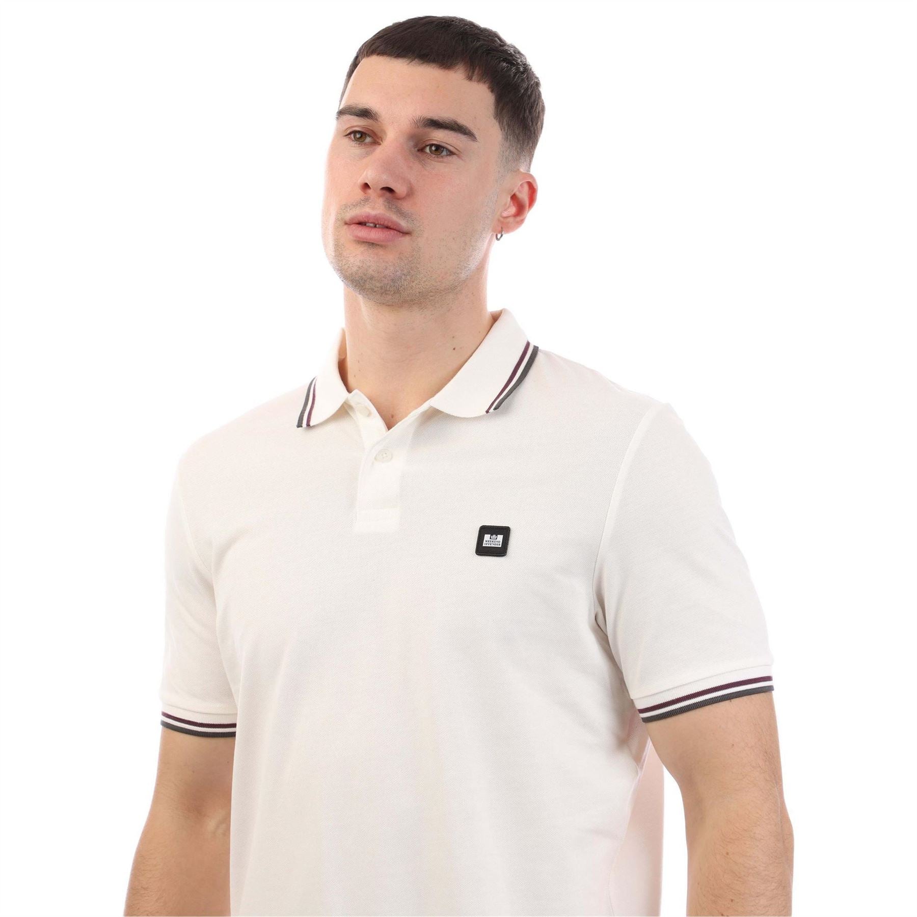 Weekend Offender Vancouver Tipped Polo Shirt