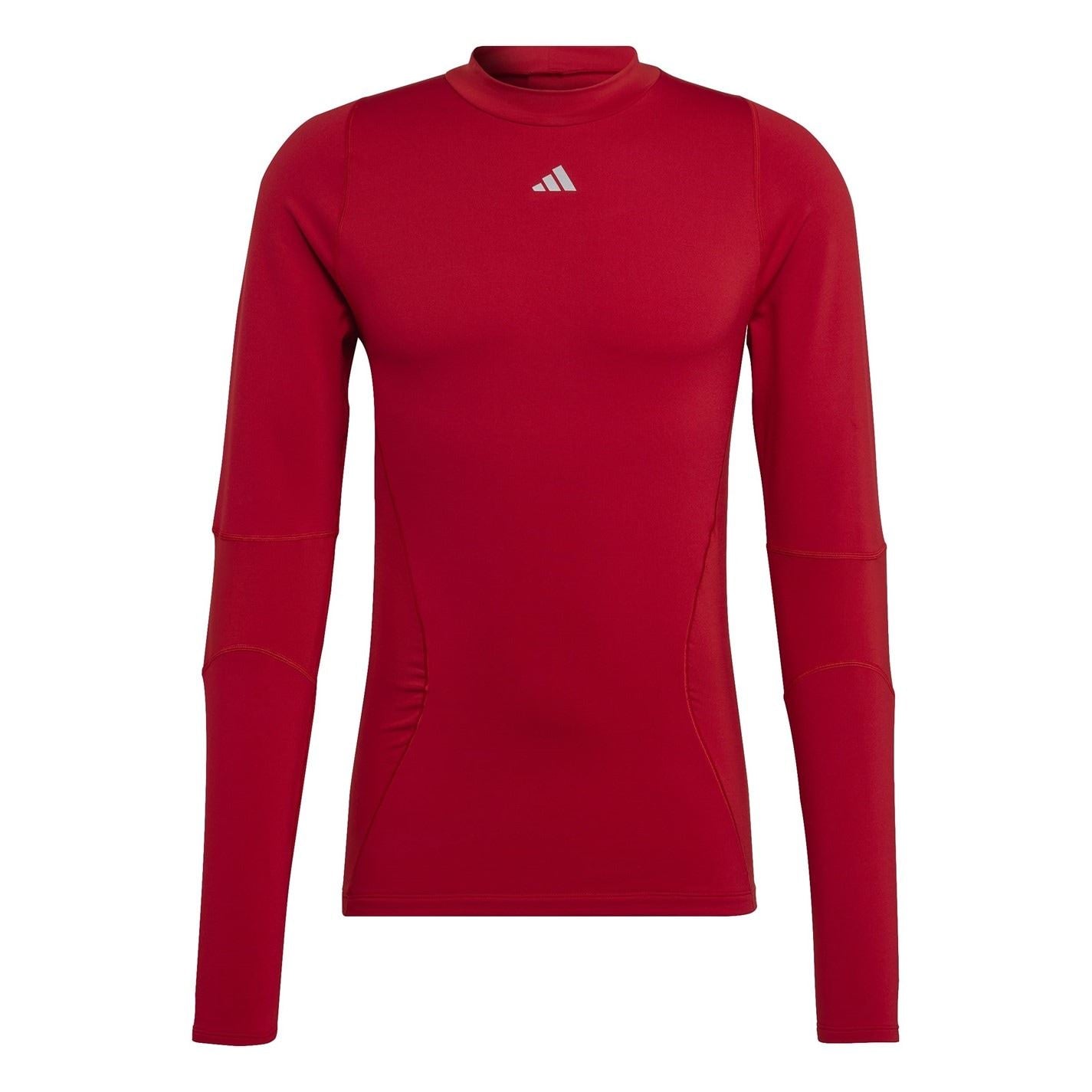 adidas Slim Fit Mock Neck Long Sleeve T-Shirt
