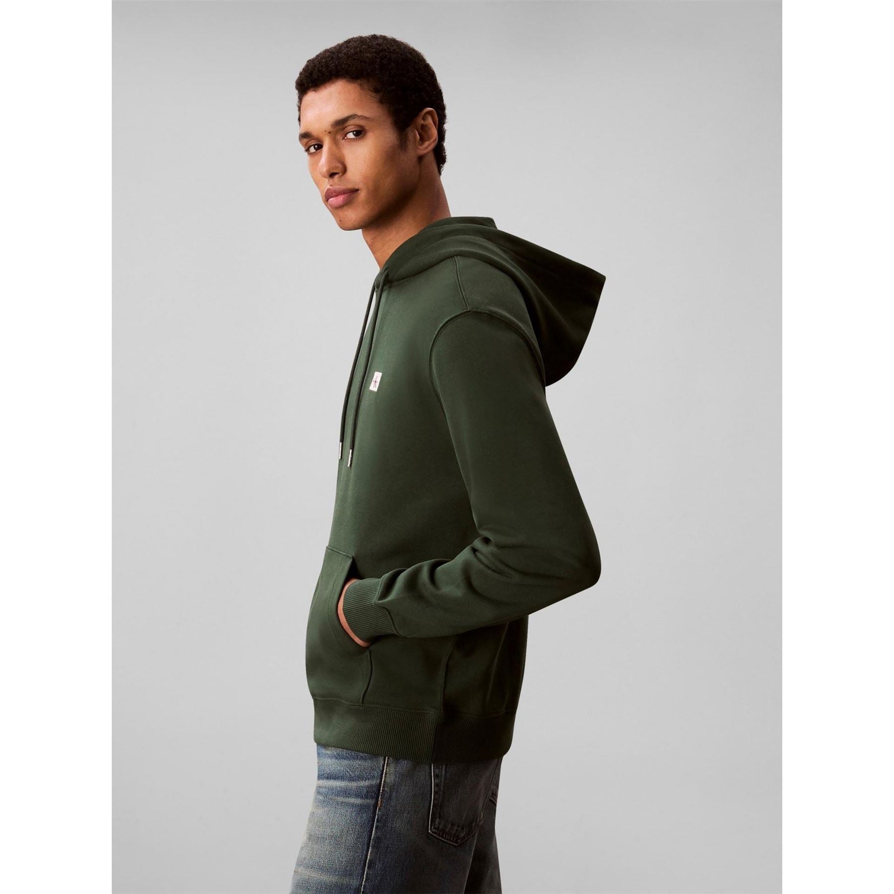 Calvin Klein Jeans Hooded Neck Long Sleeve Regular Fit Top