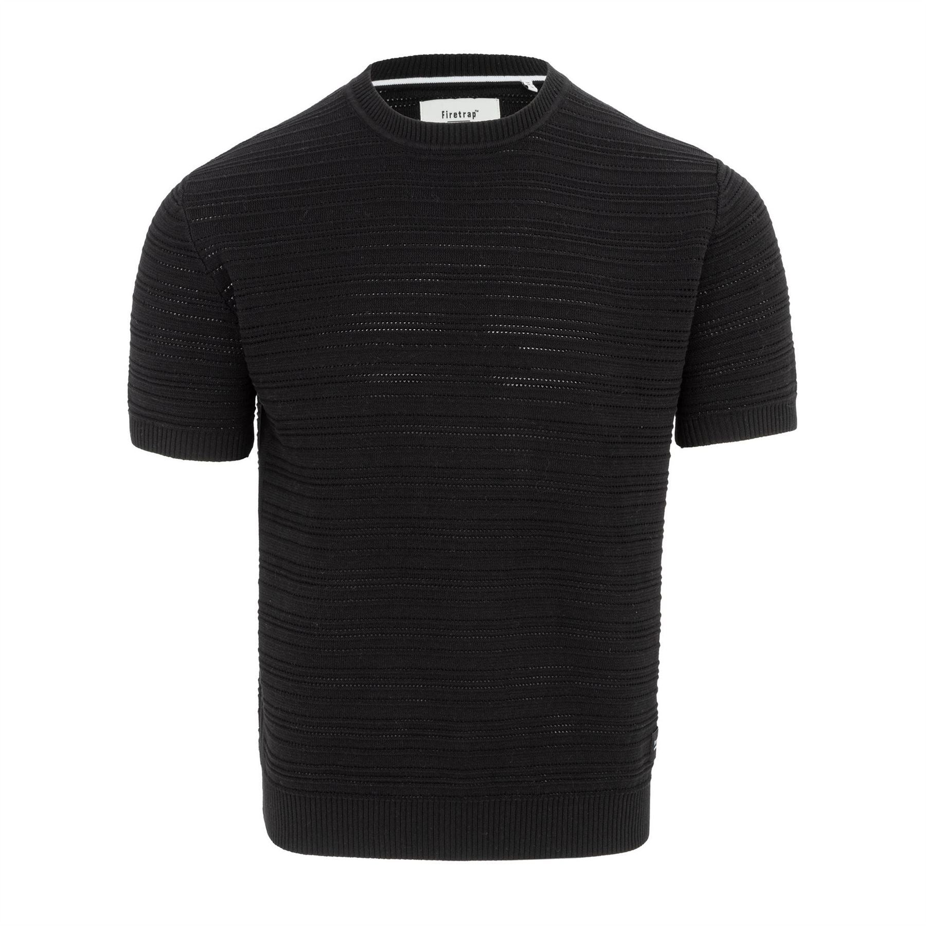 Firetrap T-Shirts Crew Neck Knit Pullover Top