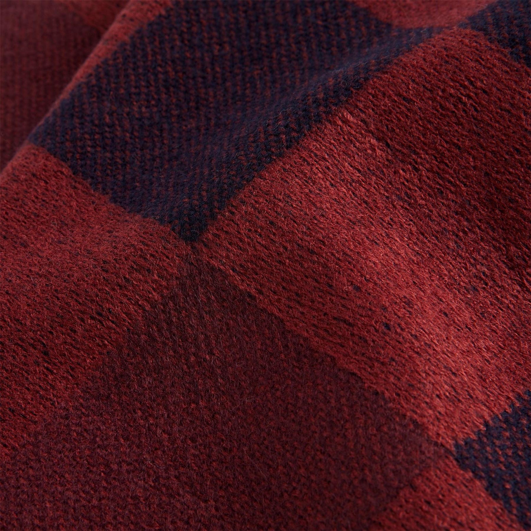 Ted Baker Plaid Oblong Scarf with Logo