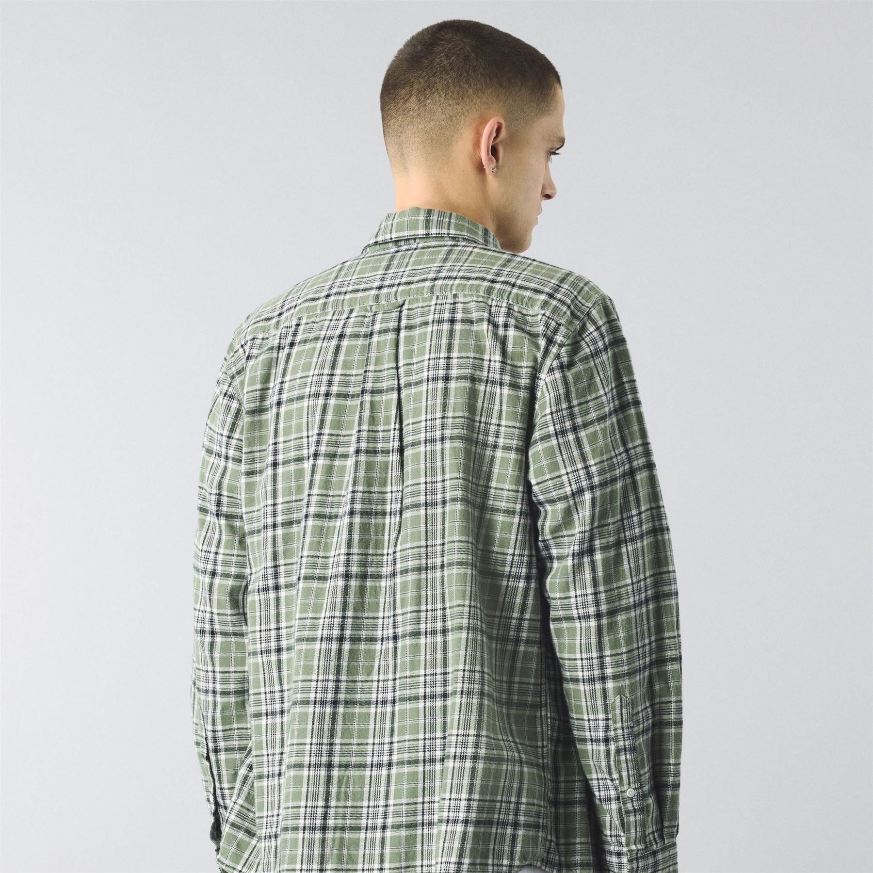 Pretty Green Thornley Check Long Sleeve Patterned Shirt