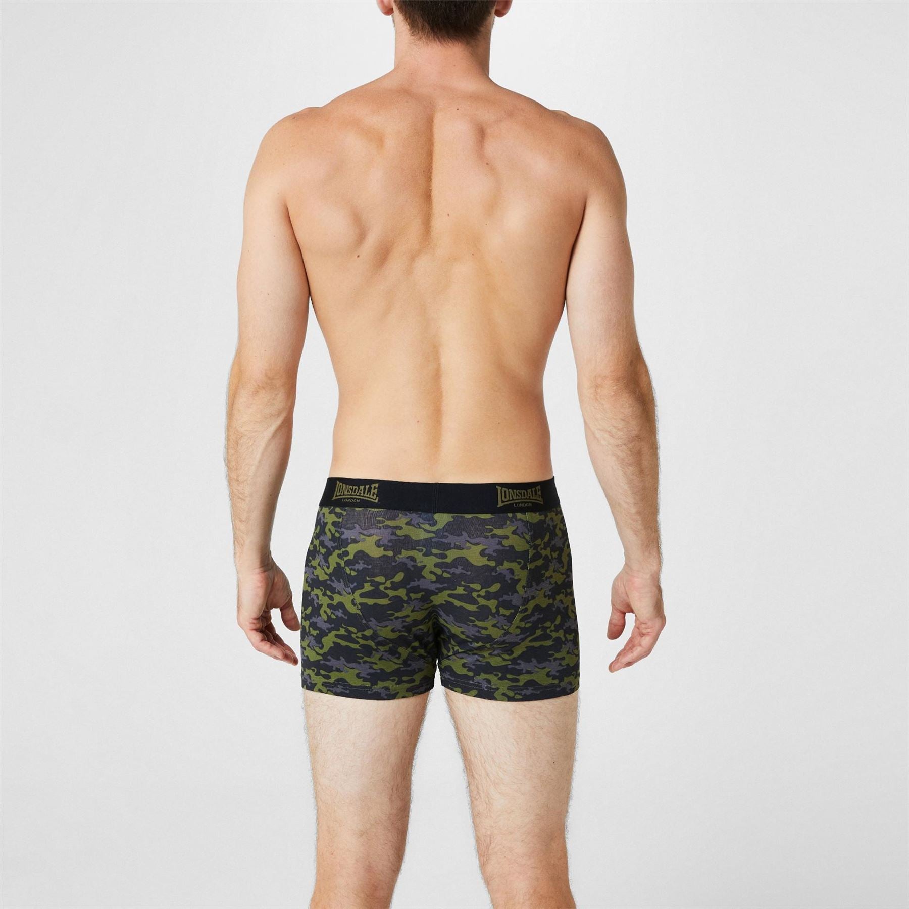 Lonsdale Mens 2 Pack Trunk