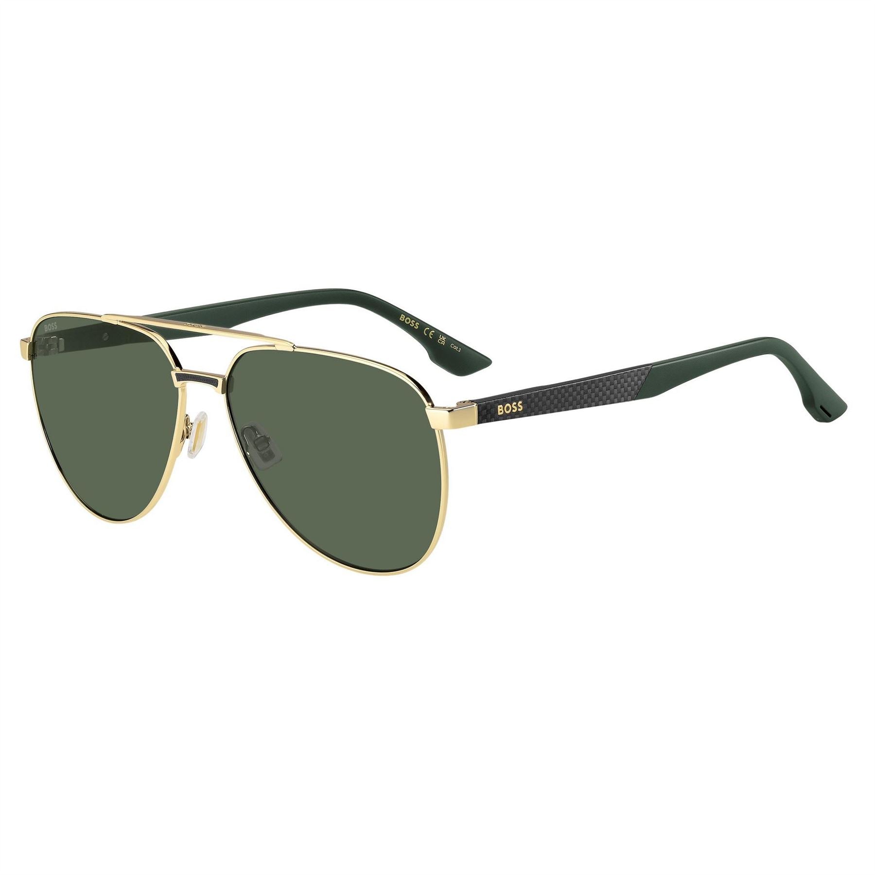 Boss Pilot Round Sunglasses