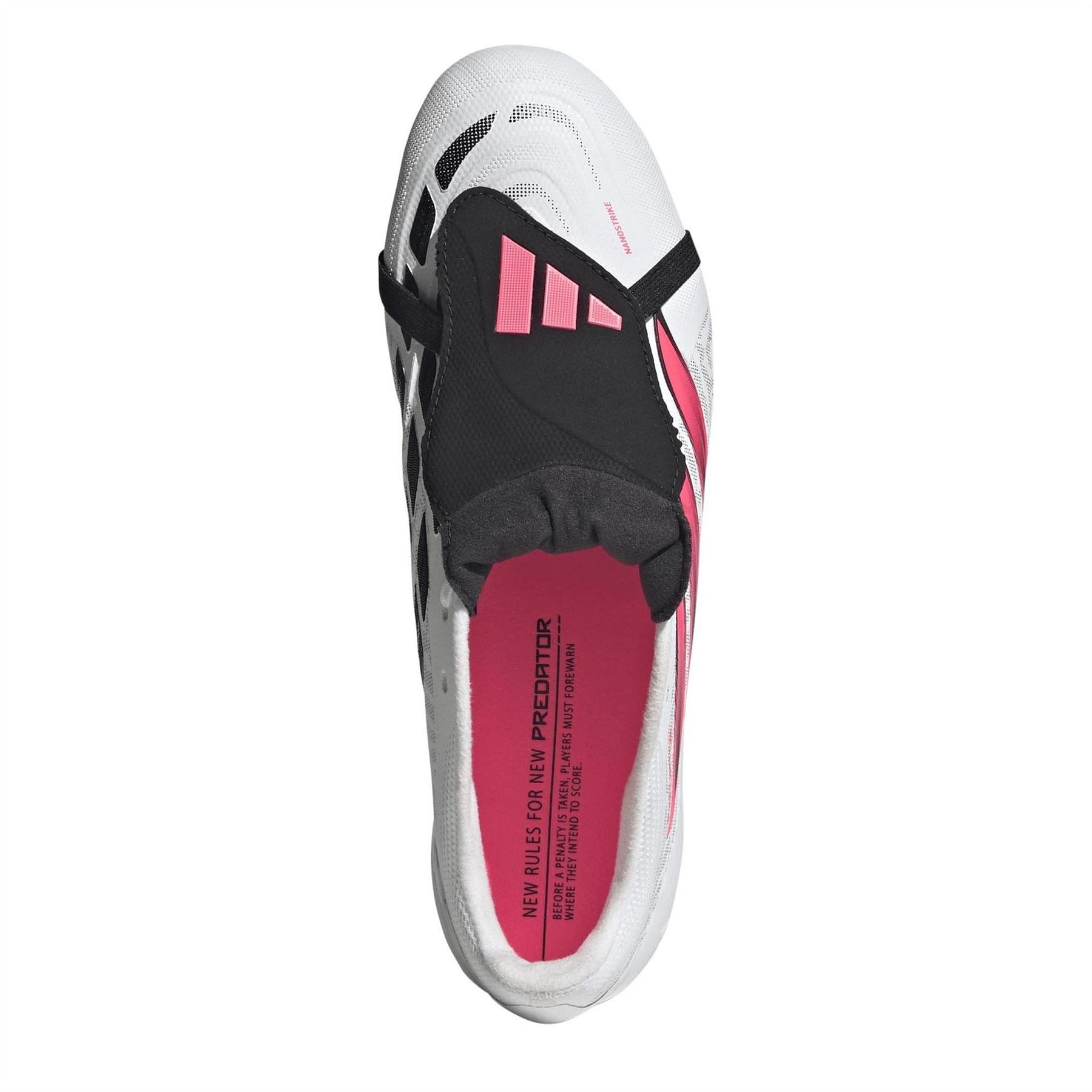 adidas Mens Predator Fold Over Tongue Academy Soft Ground Football Boots