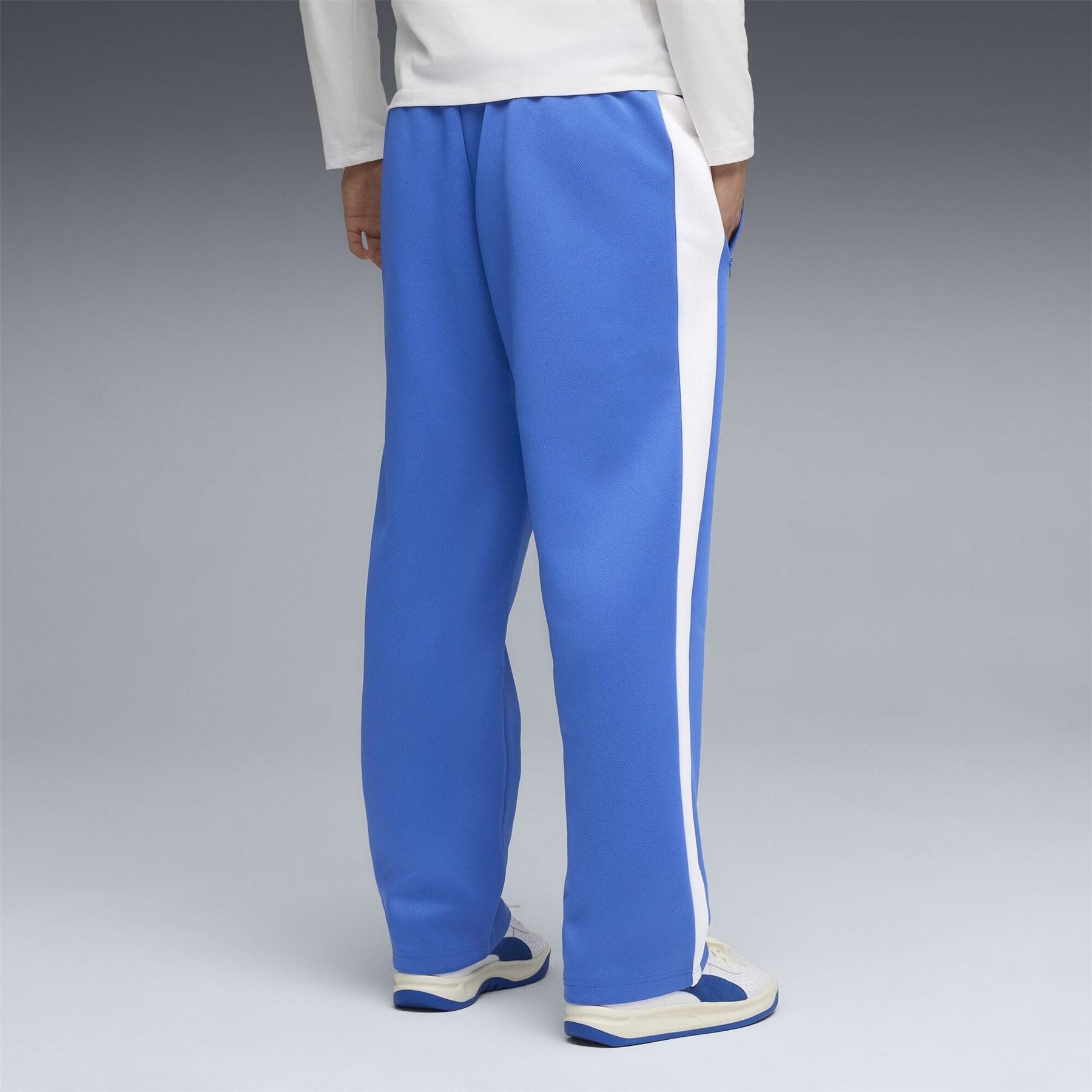 Puma Always On Relaxed Straight Open Hem Woven Tracksuit Joggers
