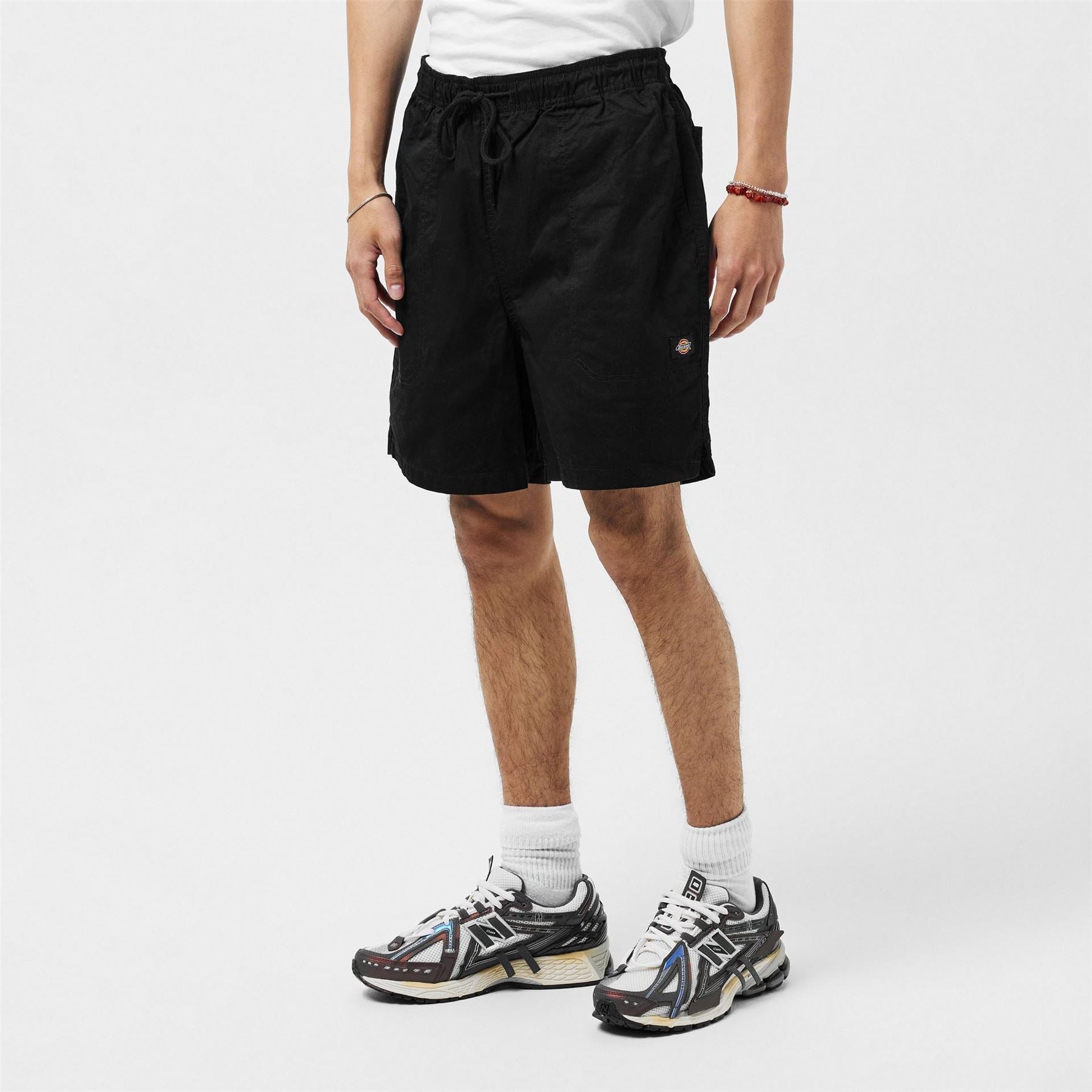 Dickies Pelican Solid Bermuda Shorts with Elasticated Waistband